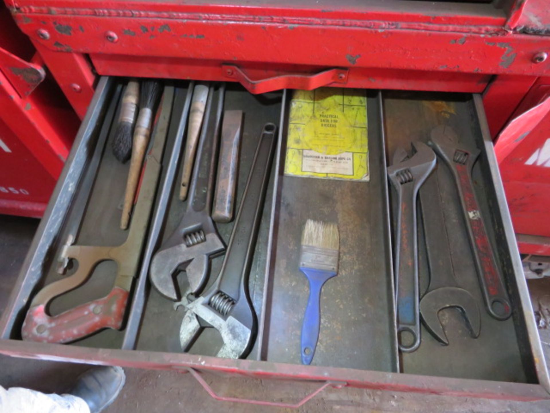 PORTABLE MECHANIC TOOL BOX WITH CONTENTS - Image 8 of 14