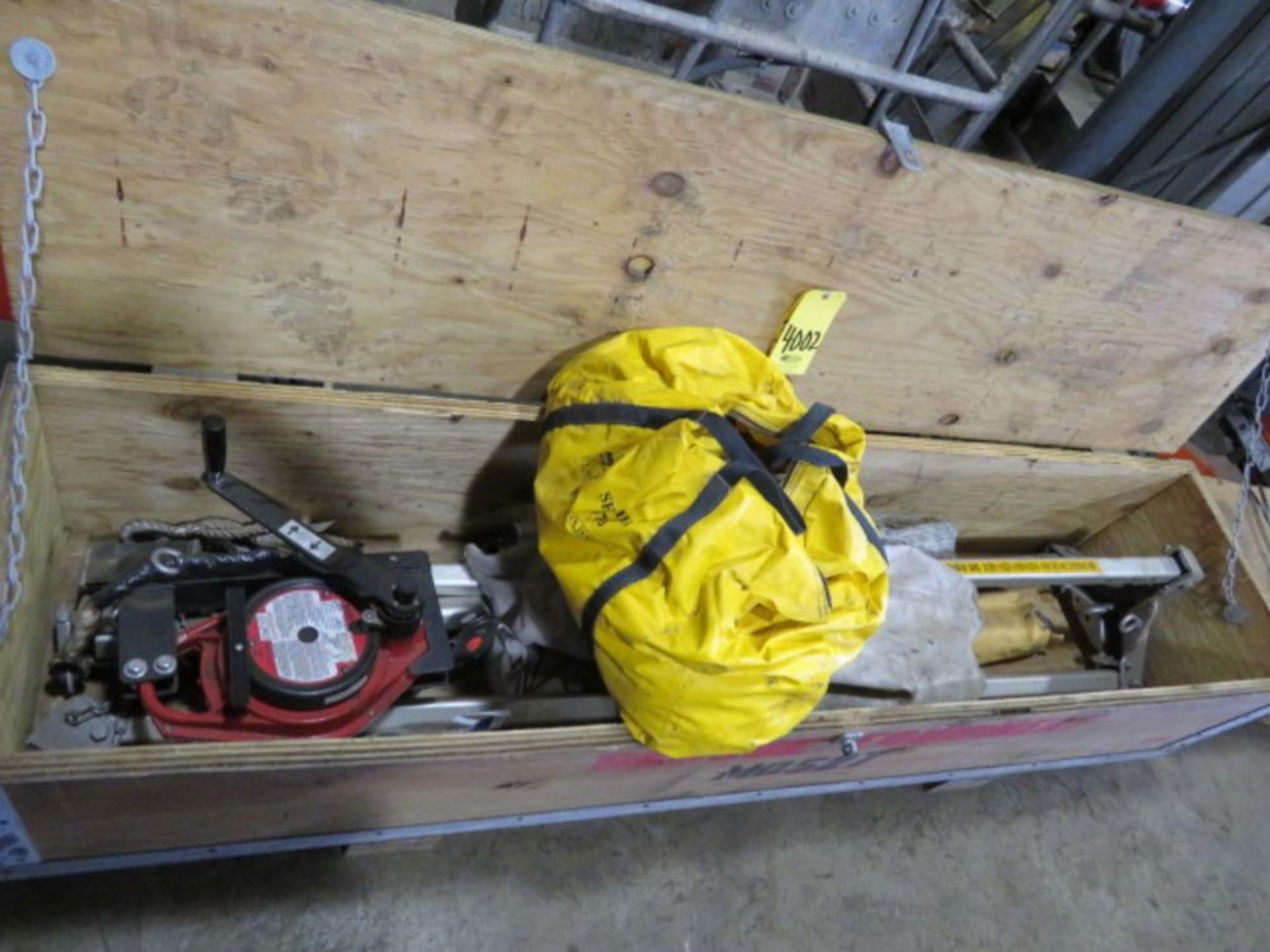 BOX WITH CONFINED SPACE GEAR