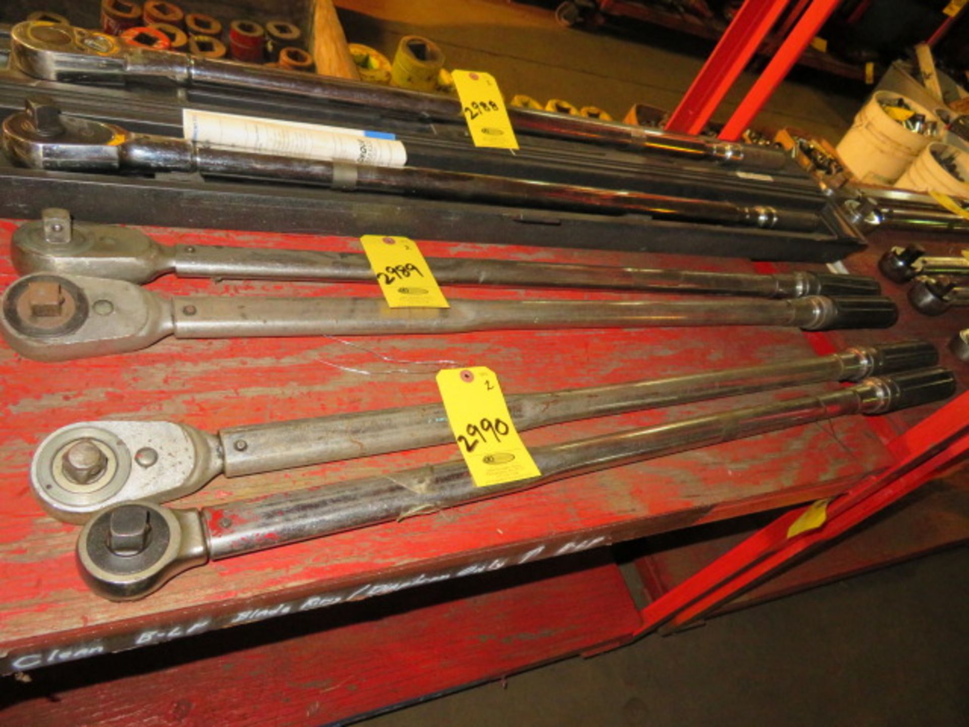 (2) TORQUE WRENCHES 3/4"