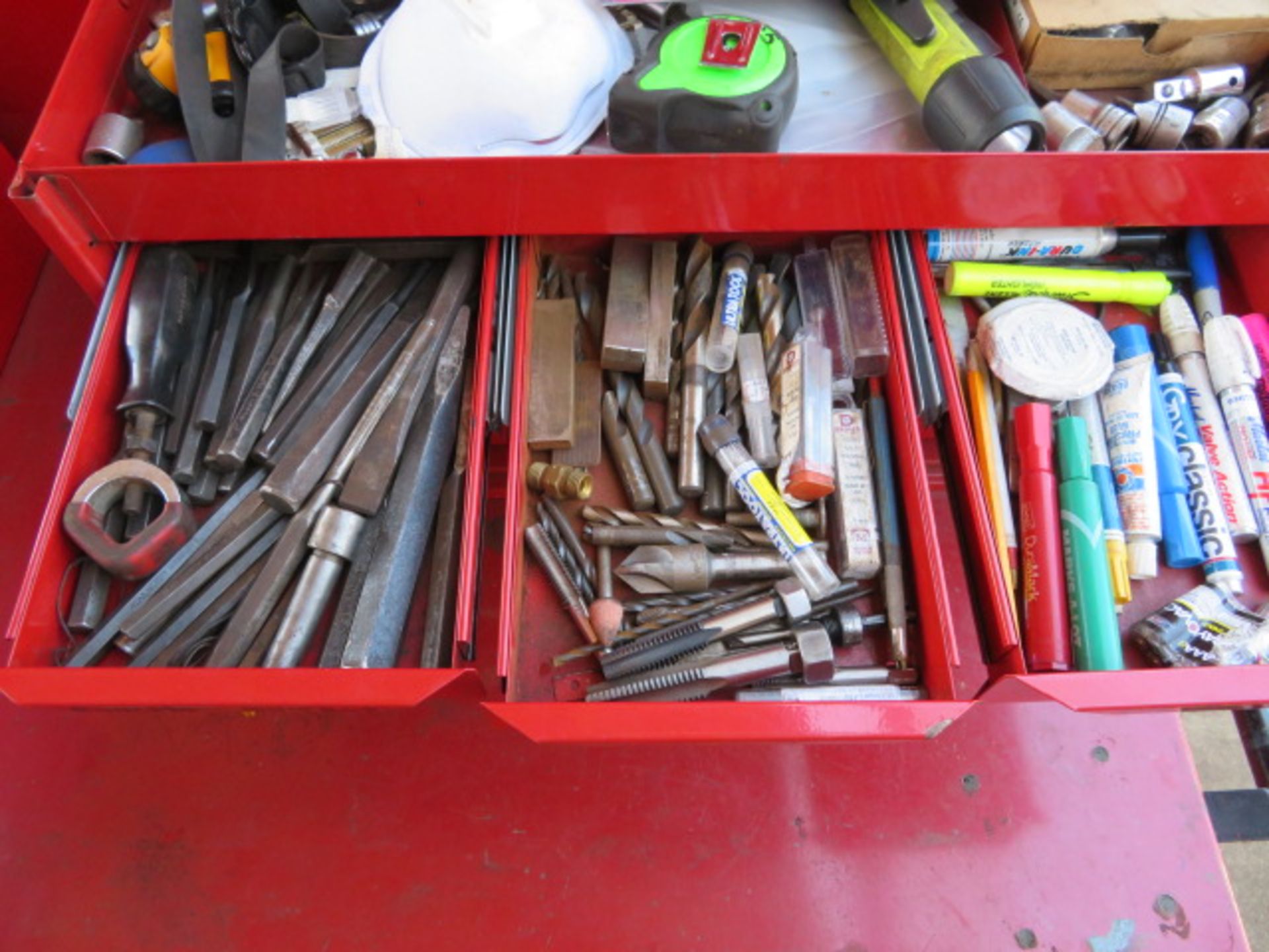 PORTABLE MECHANIC TOOL BOX WITH CONTENTS - Image 4 of 18