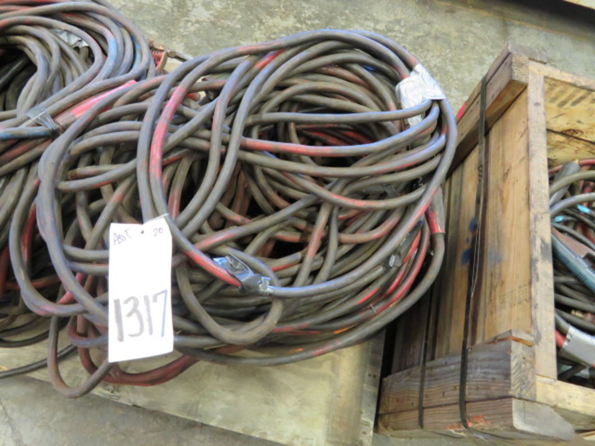 (20) WELDING CABLES