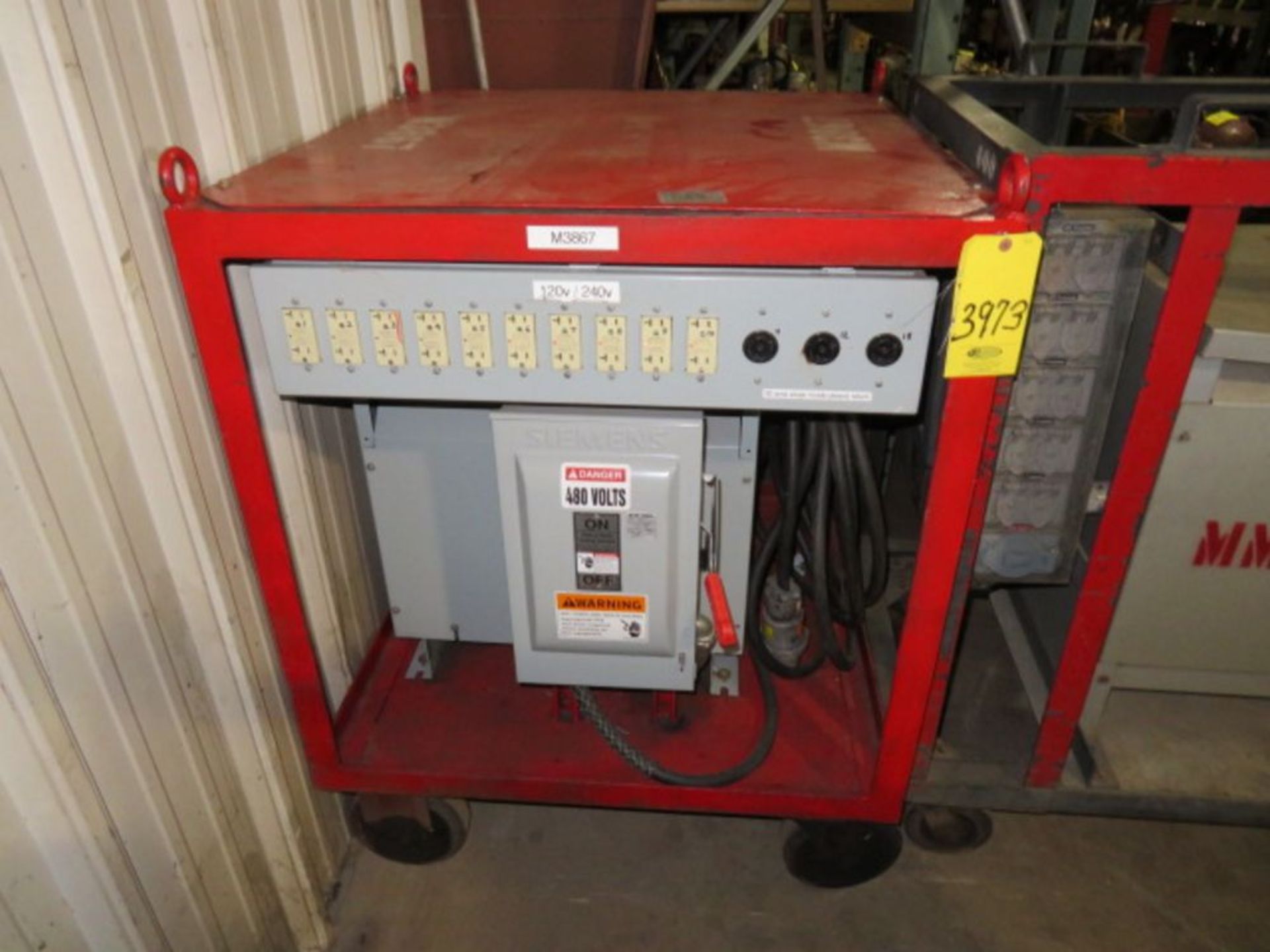 POWER DISTRIBUTION STATIONS,480,240 VOLT, 30 KVA