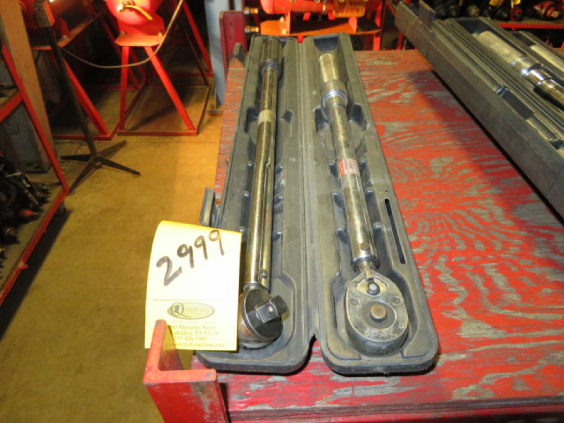 (2) TORQUE WRENCHES 1/2"