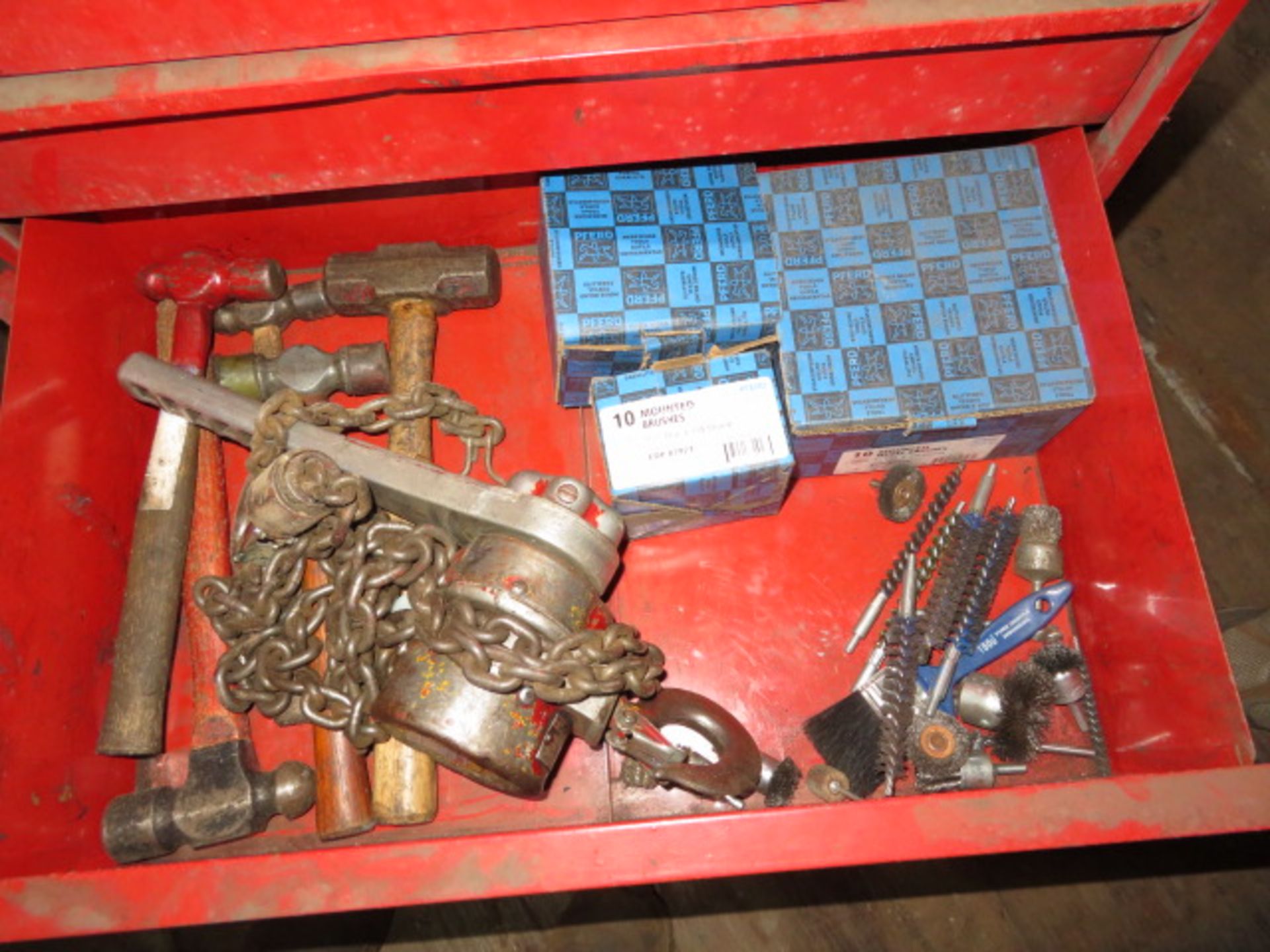 PORTABLE MECHANIC TOOL BOX WITH CONTENTS - Image 17 of 17