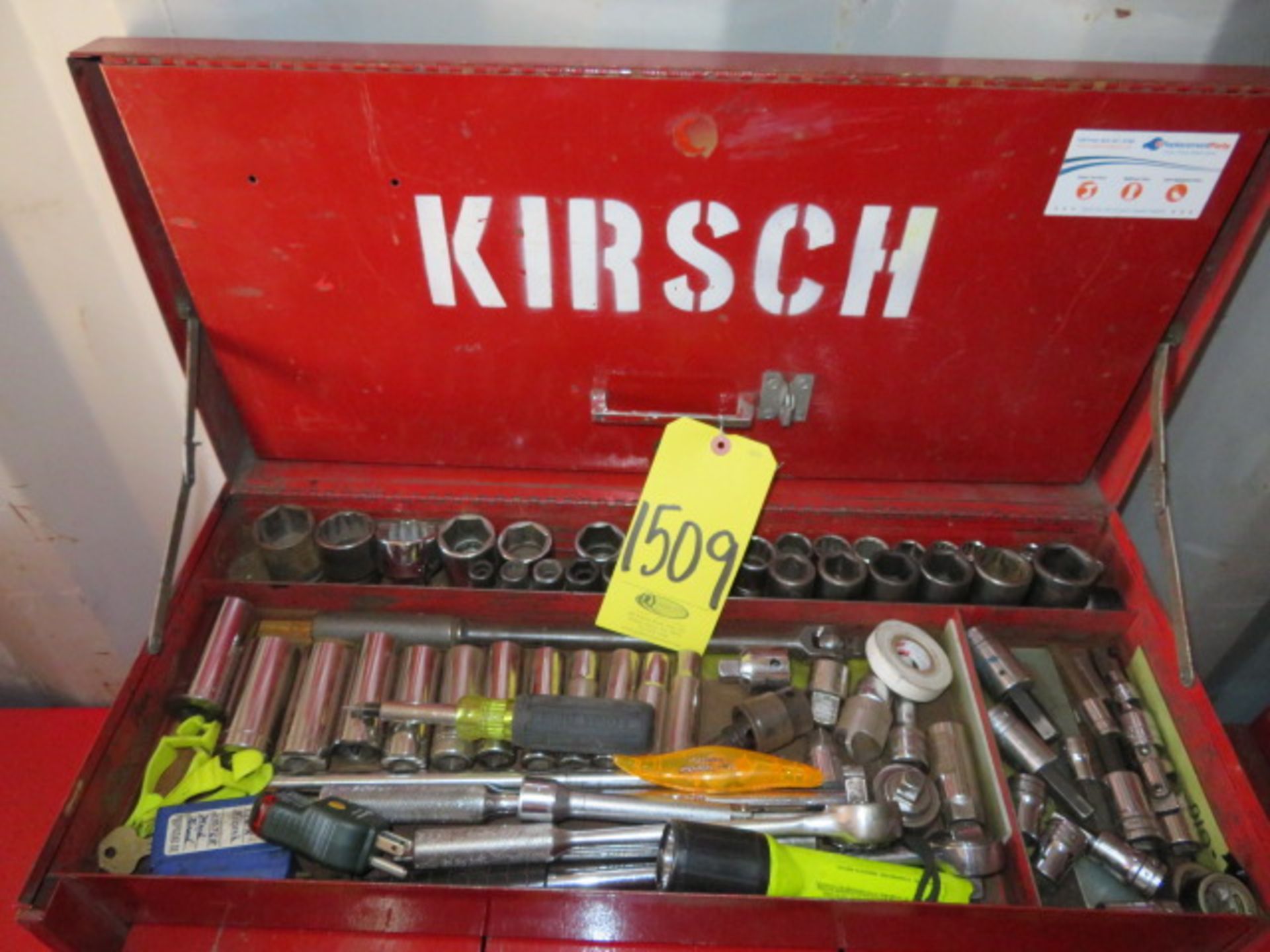 PORTABLE MECHANIC TOOL BOX WITH CONTENTS - Image 14 of 28