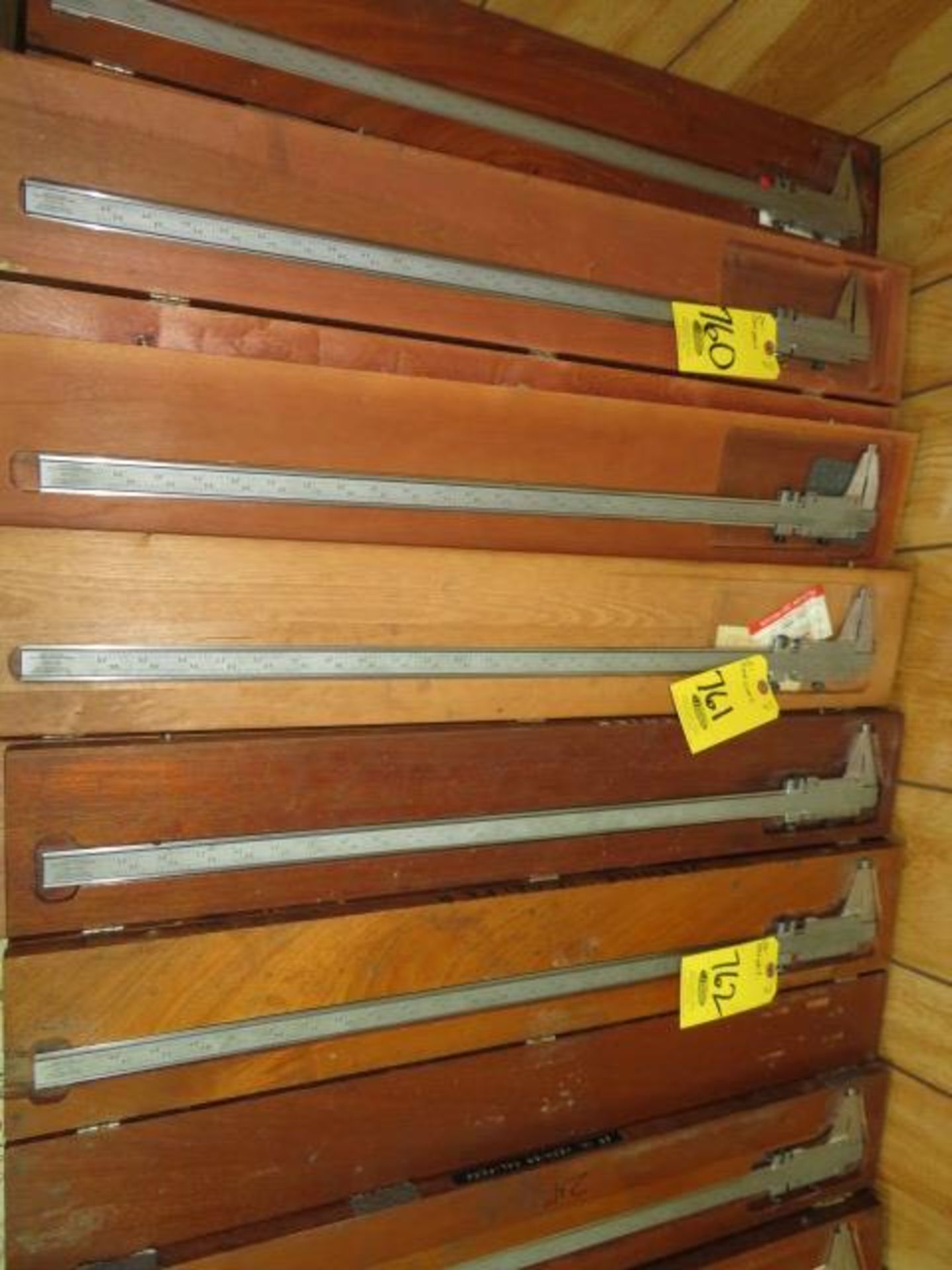 (2) STARRETT 24" VERNIER CALIPERS