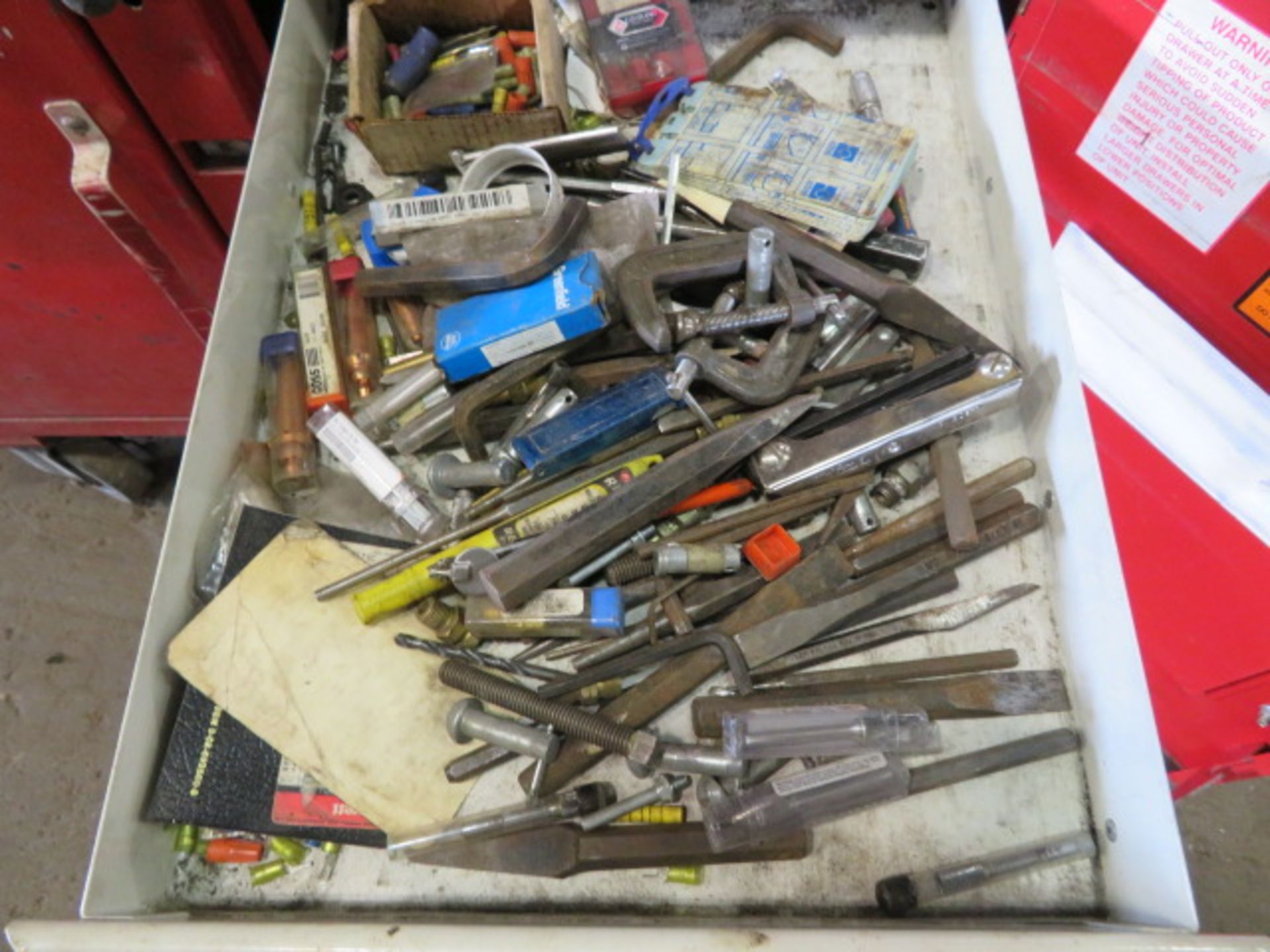 PORTABLE MECHANIC TOOL BOX WITH CONTENTS - Image 8 of 10