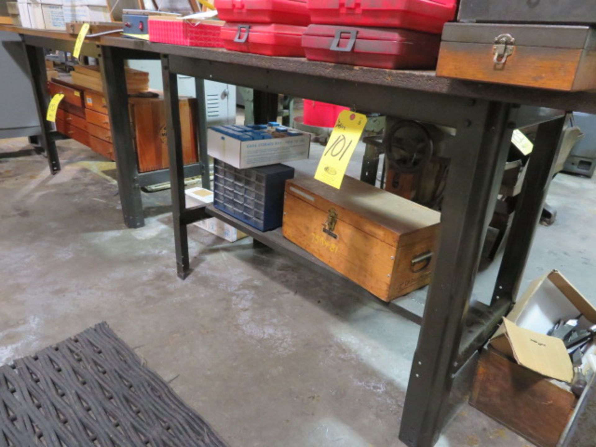 (3) 24 IN X 60 IN WORK BENCHES