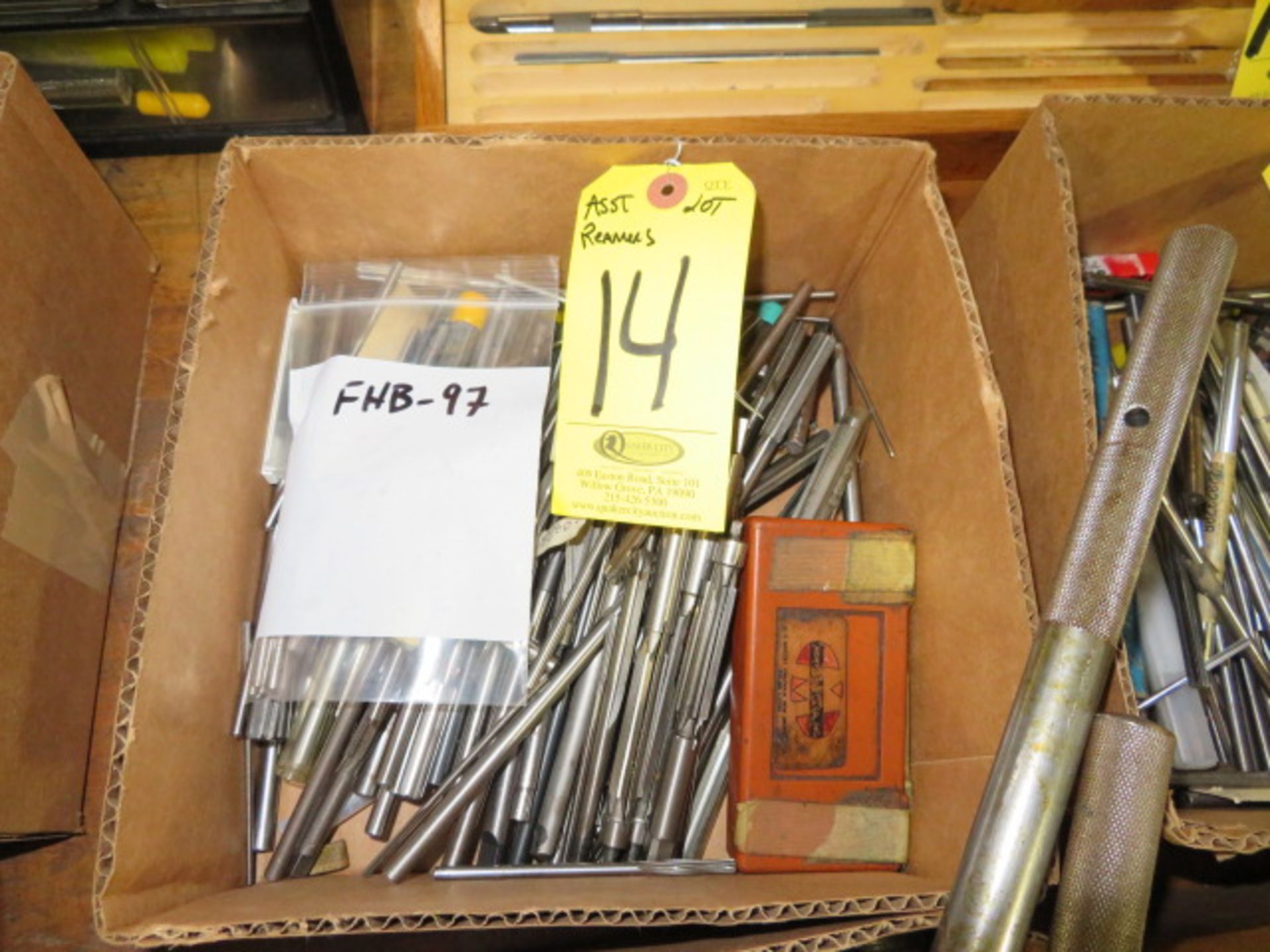 ASSORTED EXPANSION AND STRAIGHT REAMERS