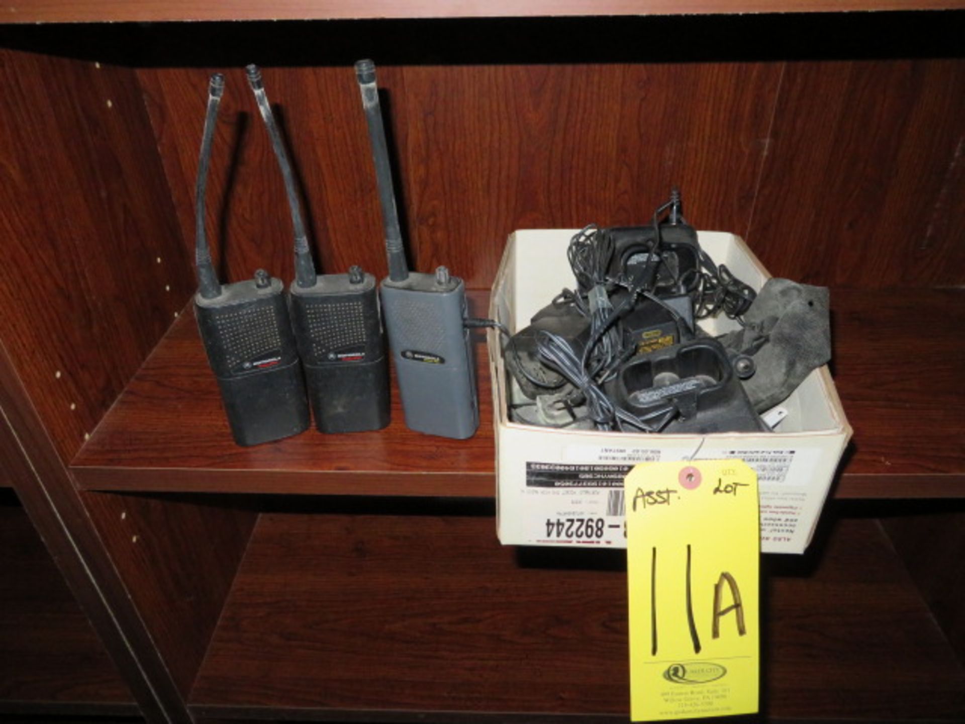 (3) 2-WAY RADIOS W/ CHARGERS