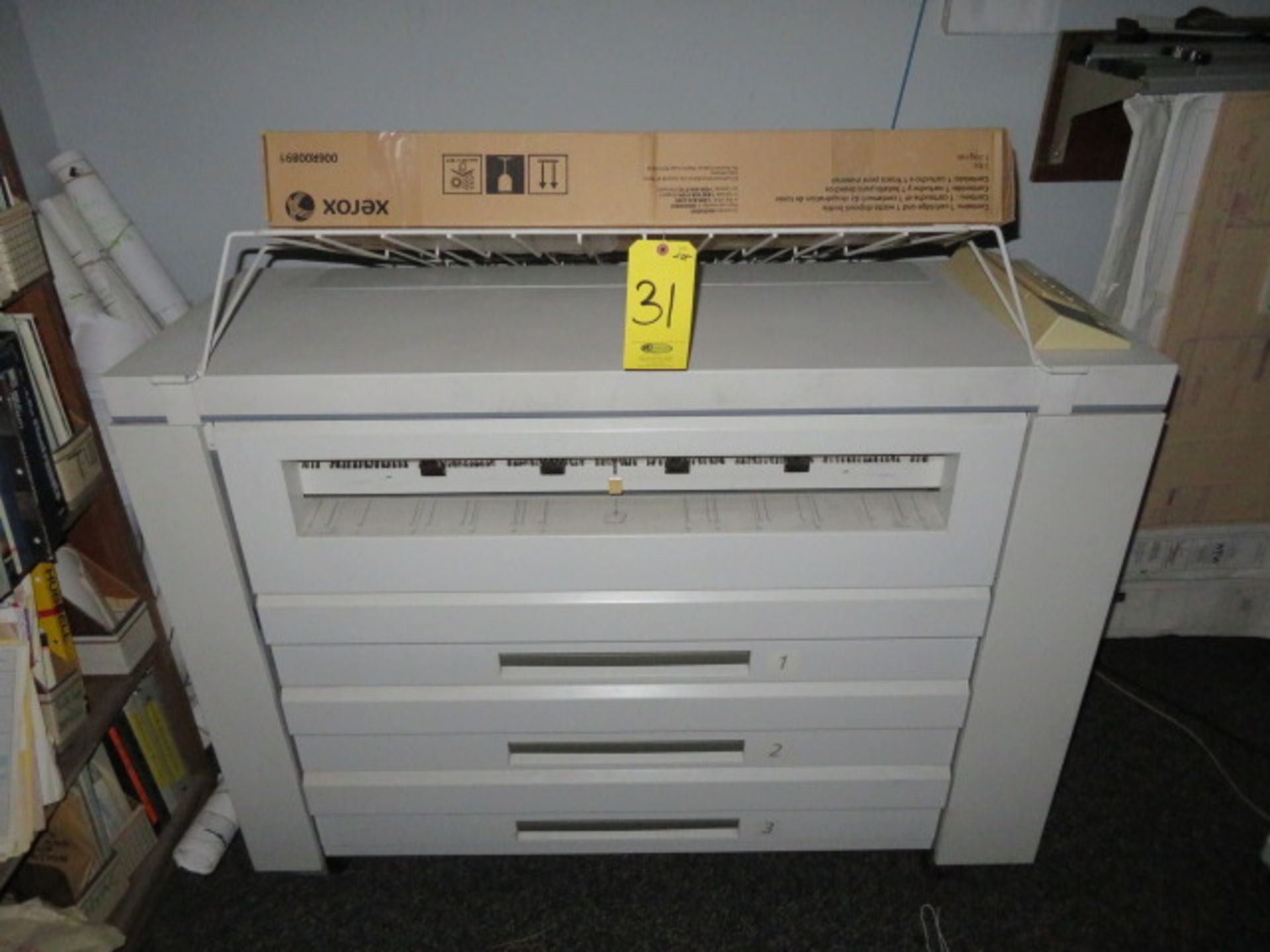 XEROX 8830 WIDE FORMAT PRINTER W/7356 SCANNER - Image 2 of 3