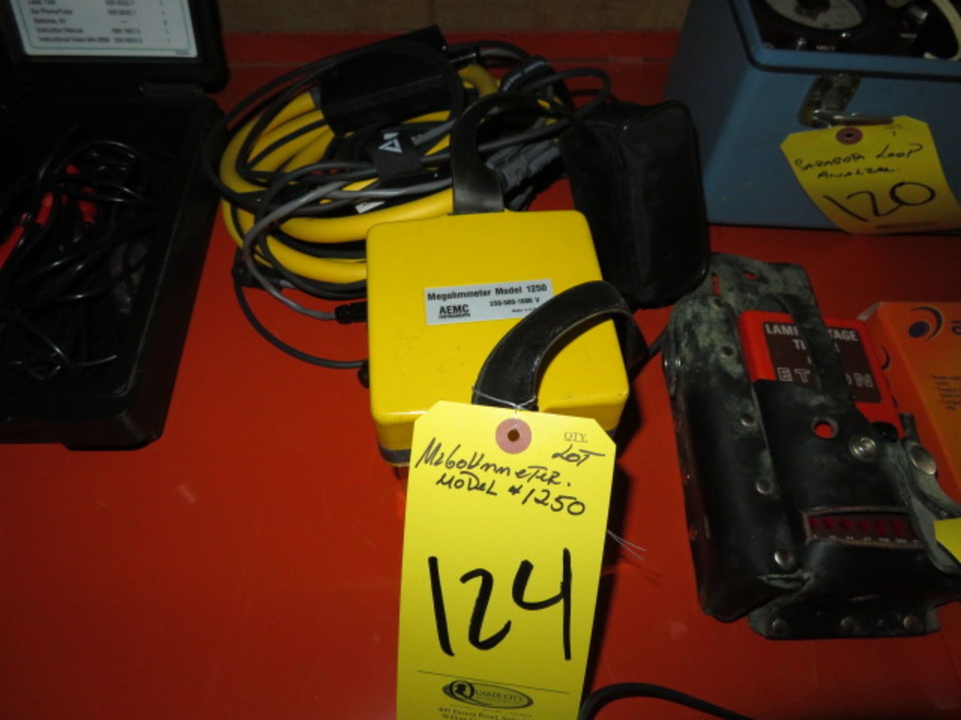 AEMC MEGOHMMETER 1250