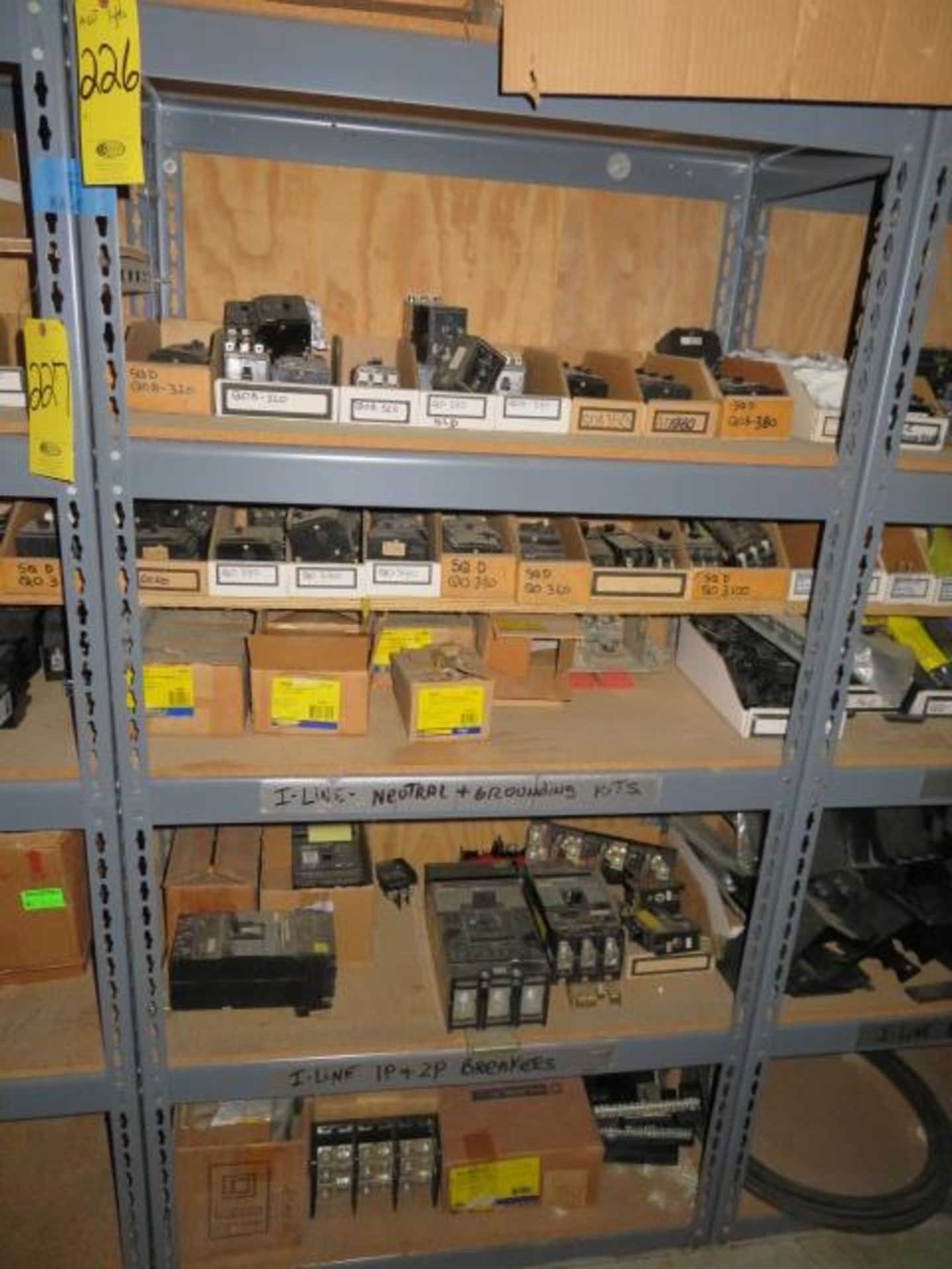(4) SECTIONS ASSORTED CIRCUIT BREAKERS TO 200 AMP - Image 4 of 7