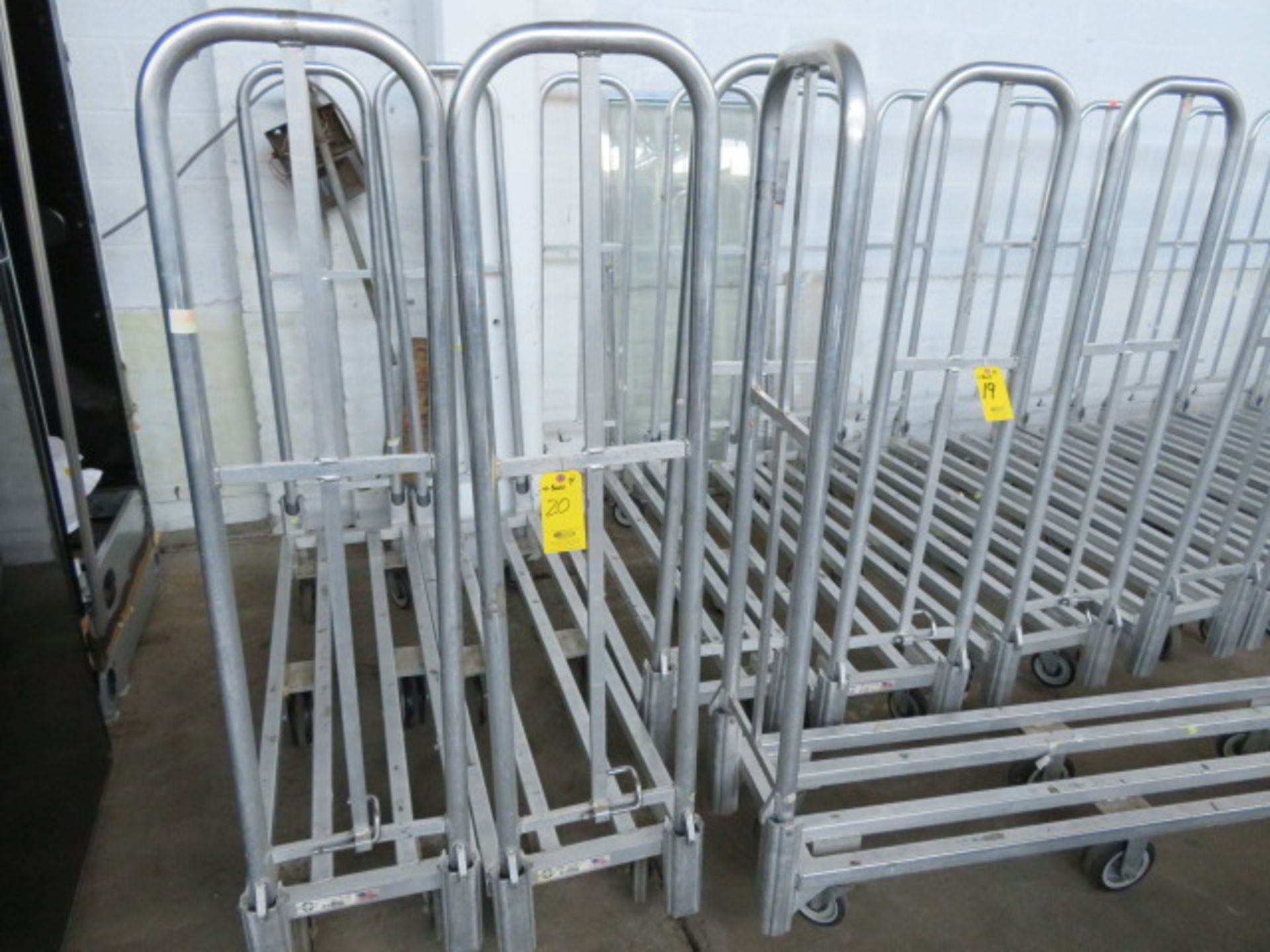 (4) NEW AGE ALUMINUM FOLDING U-BOLT (UTILITY) CARTS (Located - Phila.,PA)