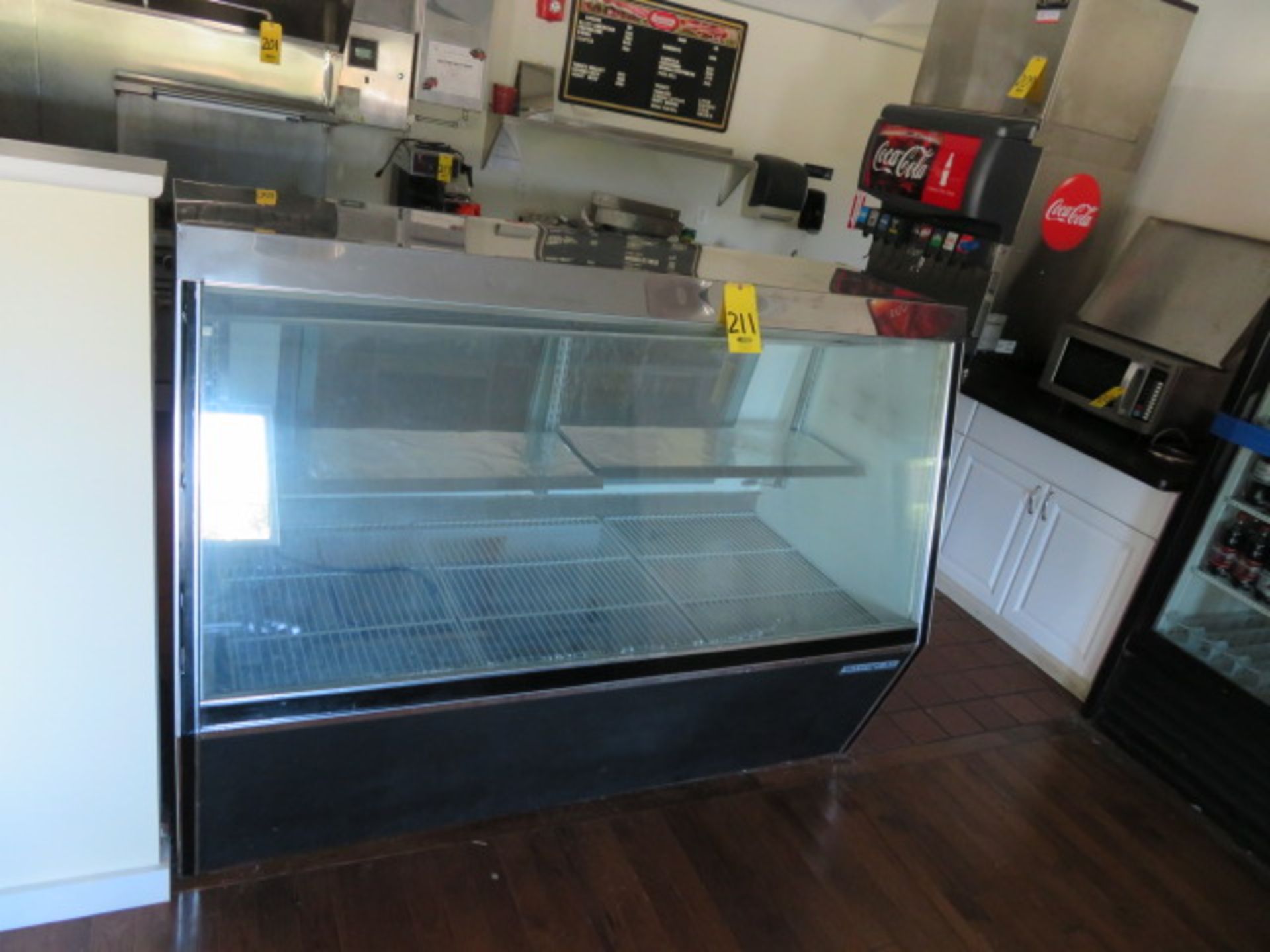 BEVERAGE-AIR 5' S/C FLAT GLASS DELI CASE (Located - Mays Landing, NJ) - Image 3 of 4