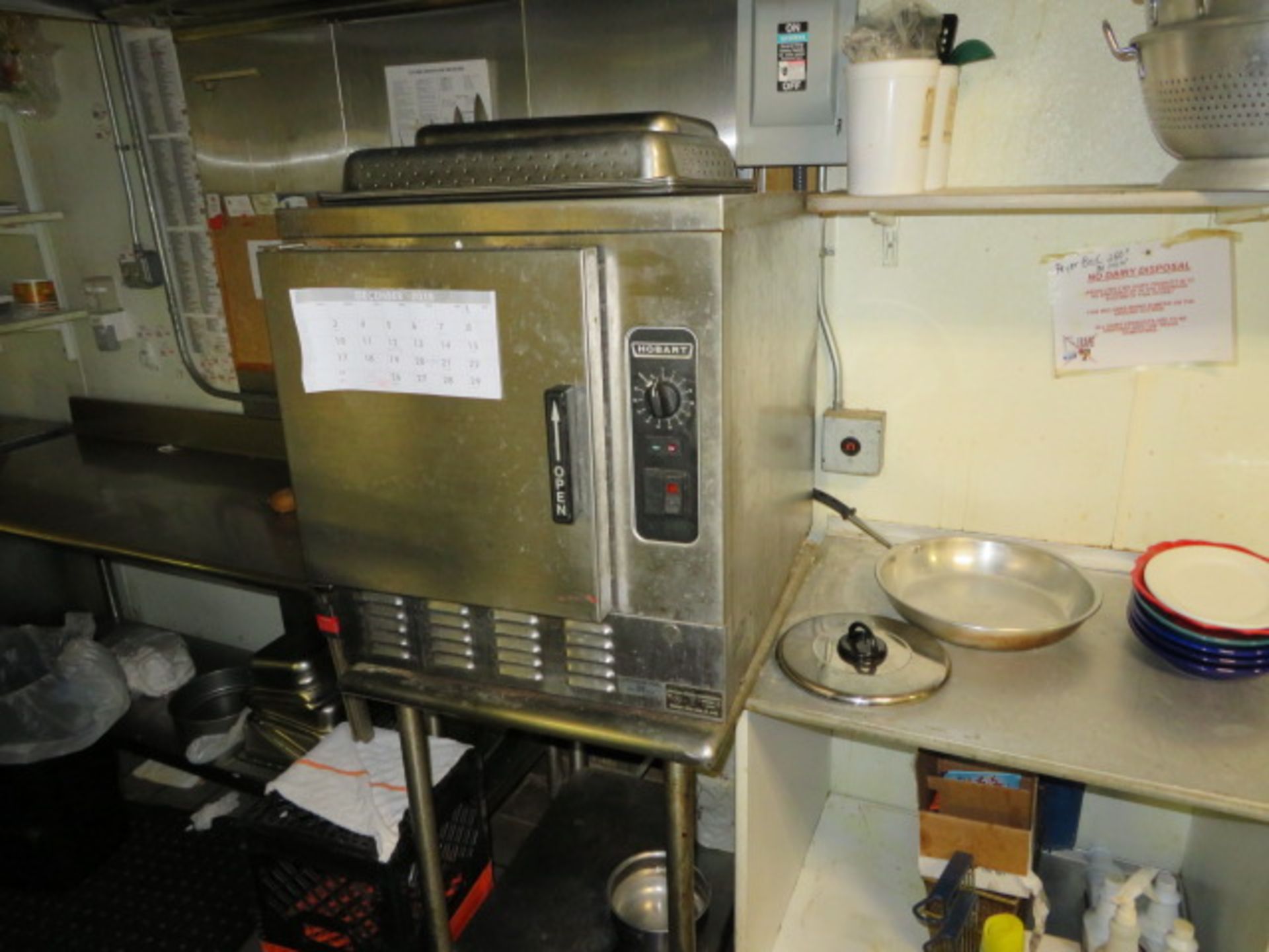 HOBART HC24EA5 ELECTRIC CONVECTION STEAMER (Located - Phila.,PA)