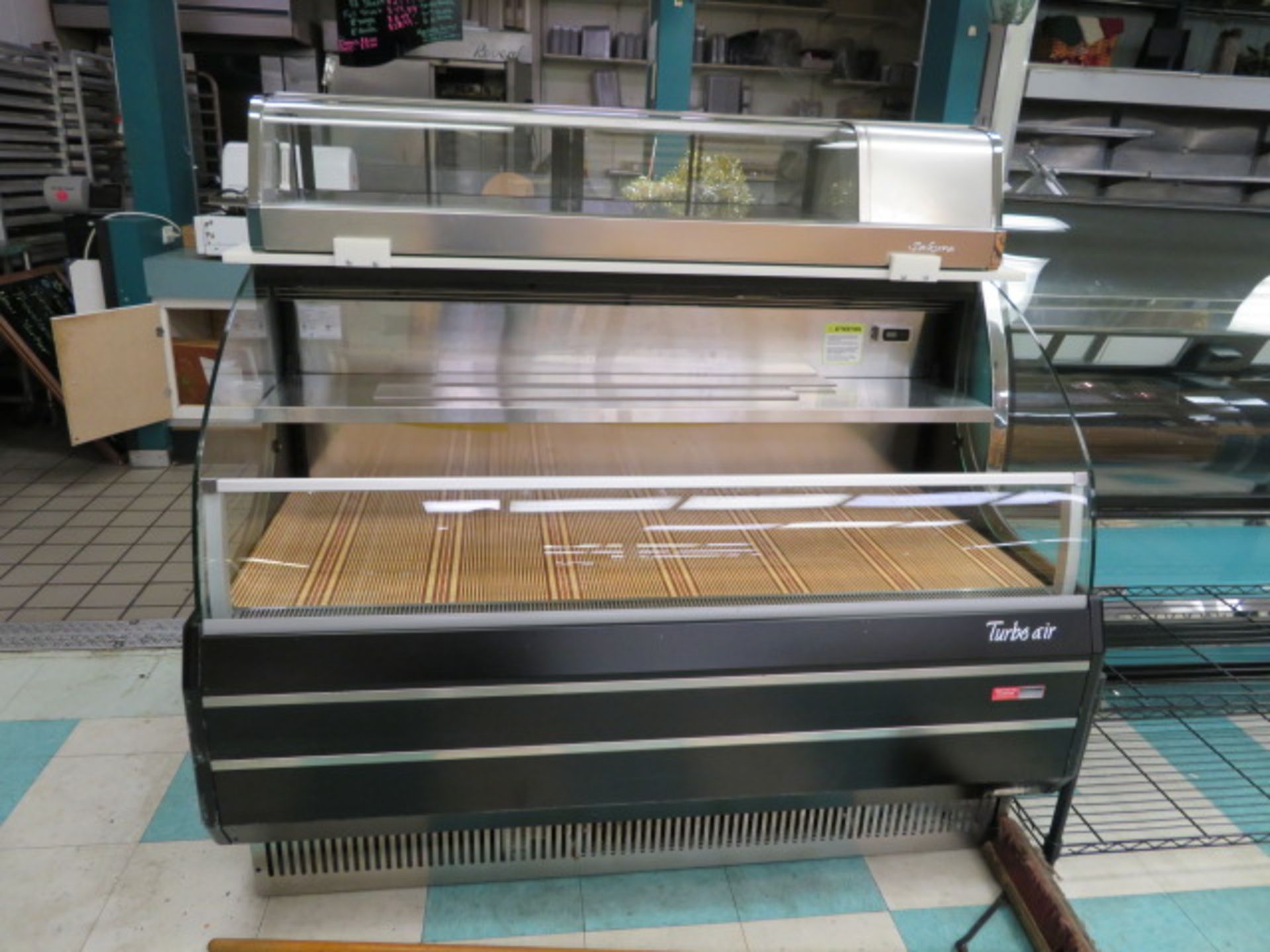TURBO AIR SINGLE DECK OPEN S/C SELF-SERVE DISPLAY CASE, MDL. TOM-60LB (Located - Phila., PA) - Image 3 of 3