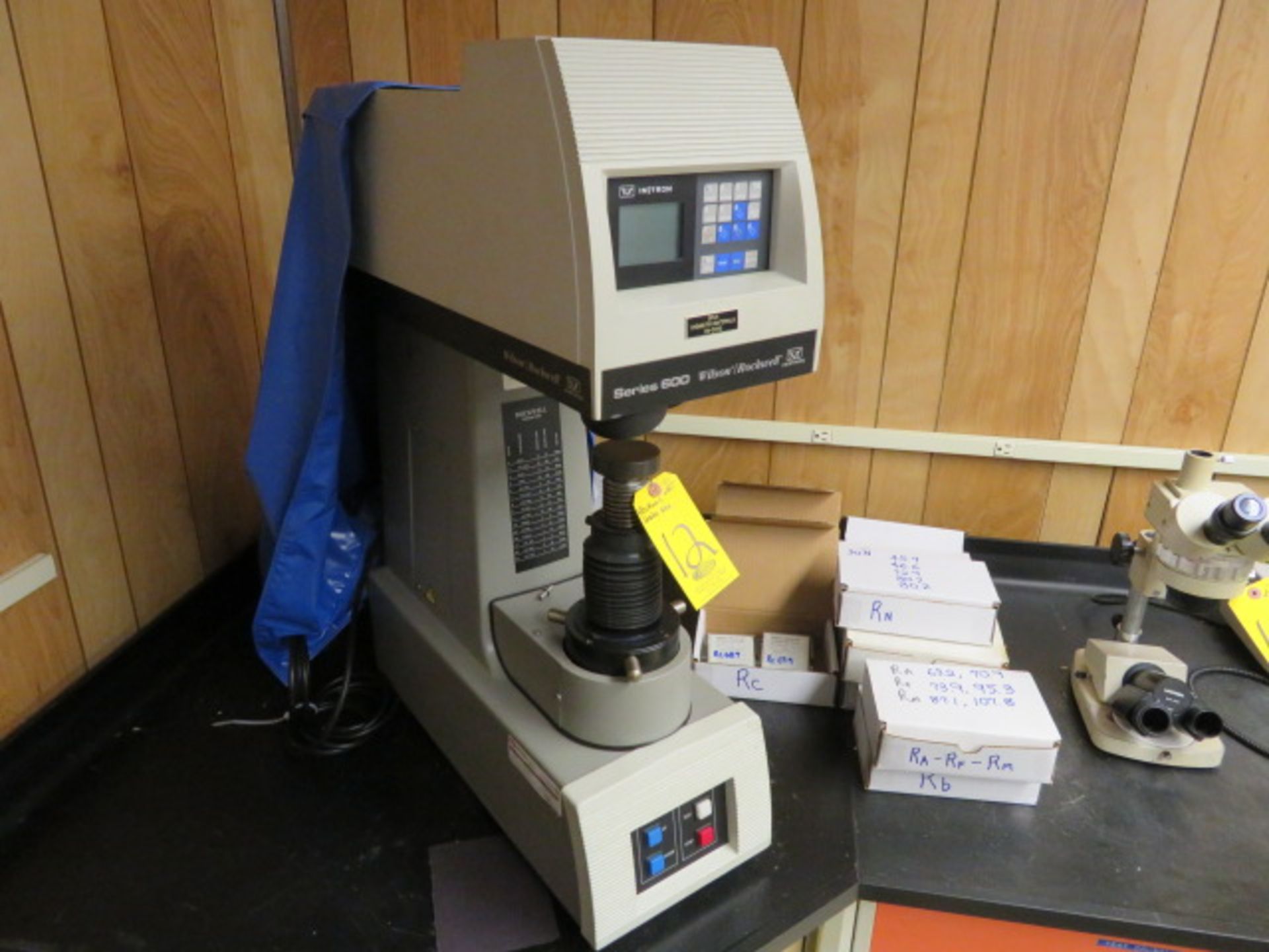 INSTRON WILSON/ROCKWELL SERIES 600 Digital HARDNESS TESTER, MDL. A653T - Image 3 of 3