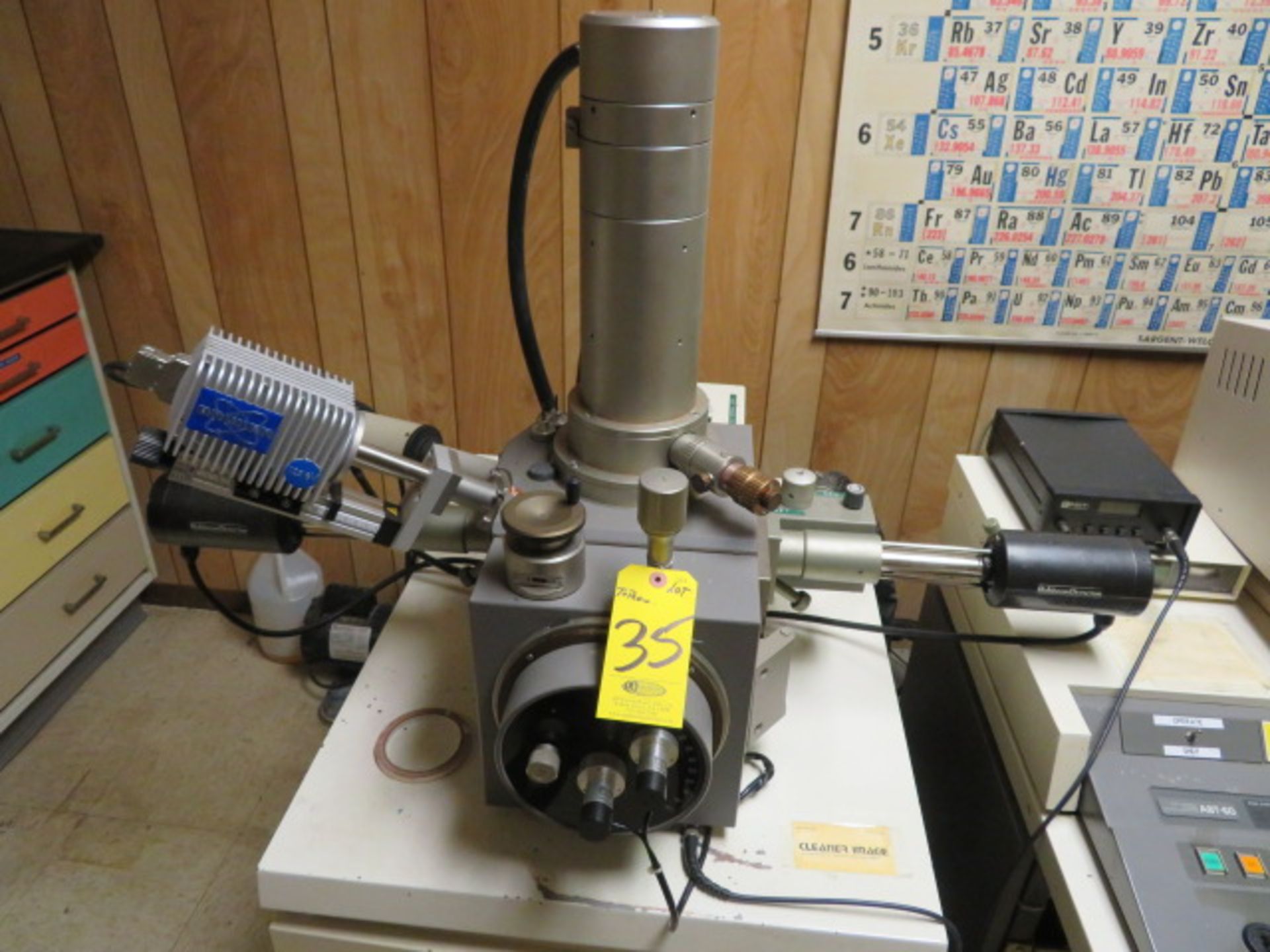 TOPCON ABT-60 SCANNING ELECTRON MICROSCOPE, CONTROLLER, PC - Image 2 of 5