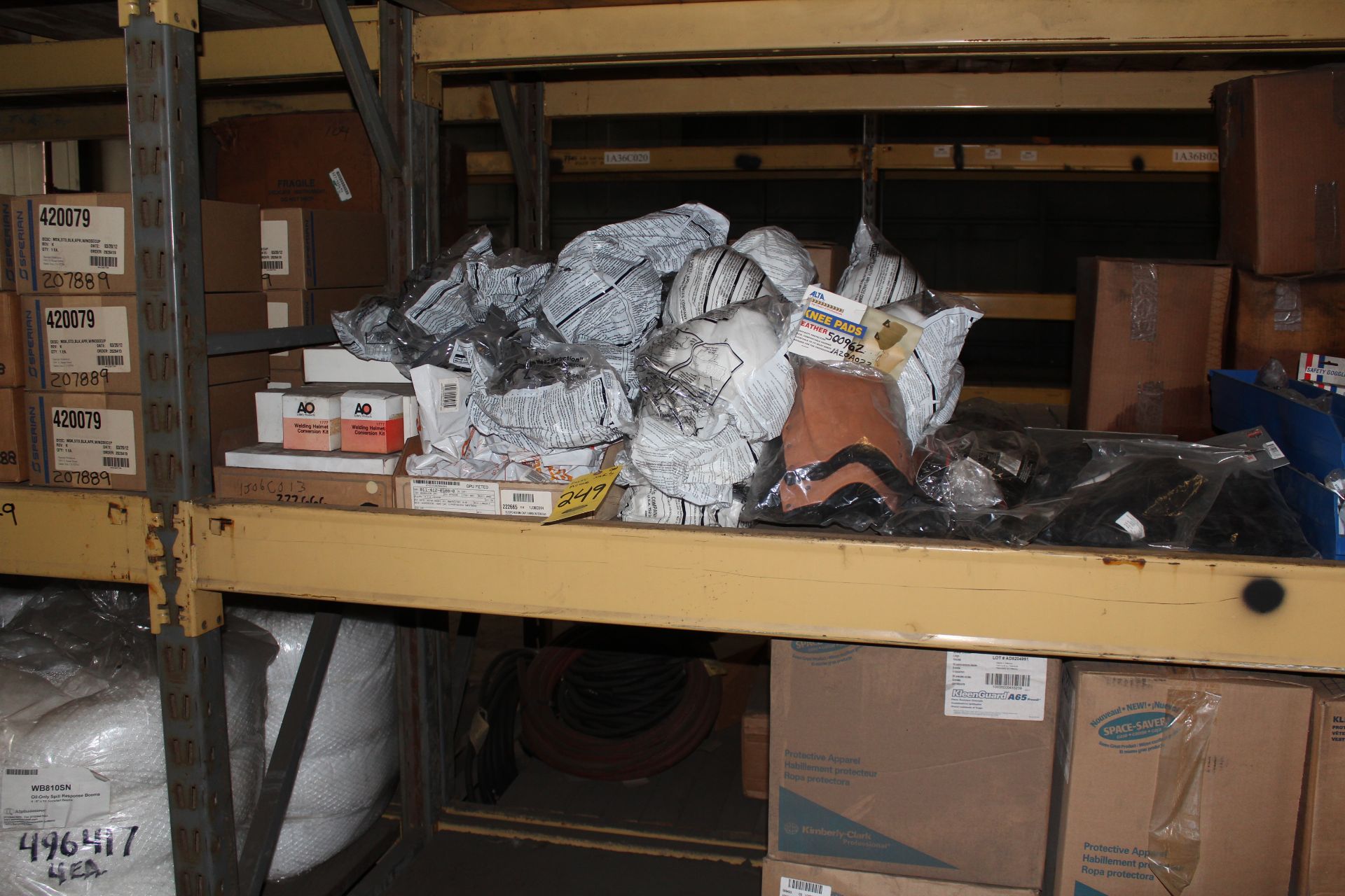 ASST. SAFETY GEAR, HLEMETS, PADS ETC