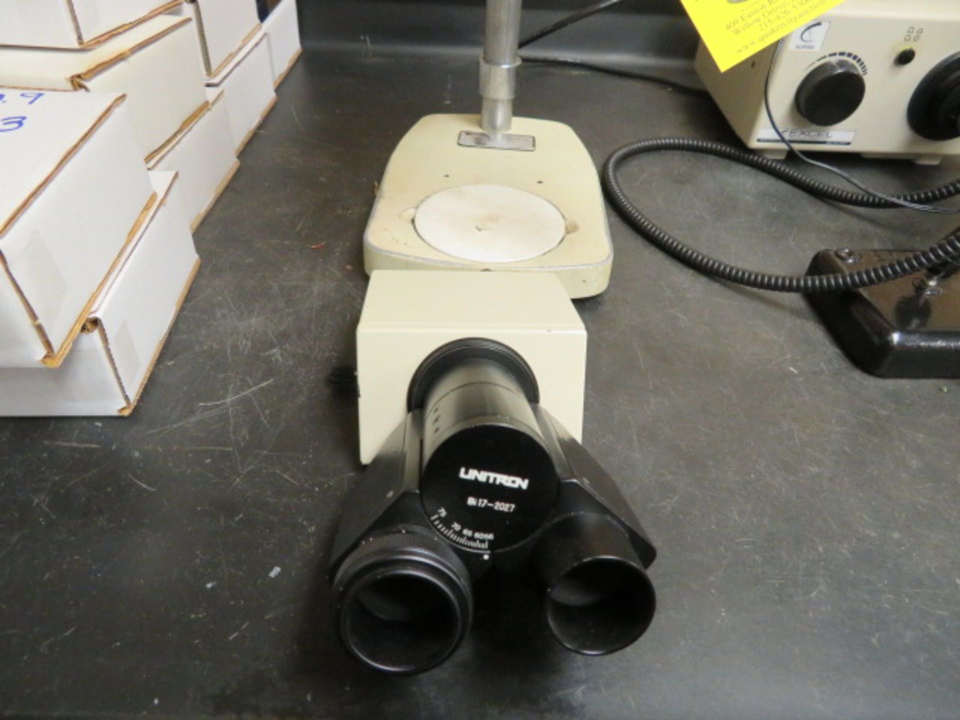 UNITRON ZST MICROSCOPE W/ UNITRON OPTIC - Image 3 of 3