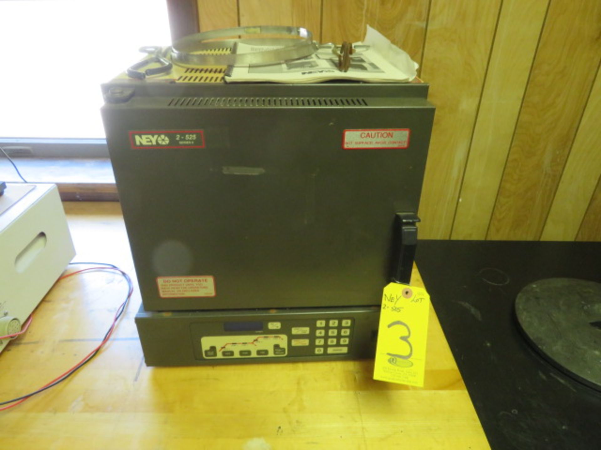 NEYO NEY2-525 S11 BURN OFF FURNACE W/ ETCHER POWER SUPPLY, PROGRAMMABLE, 0-2000 DEG F