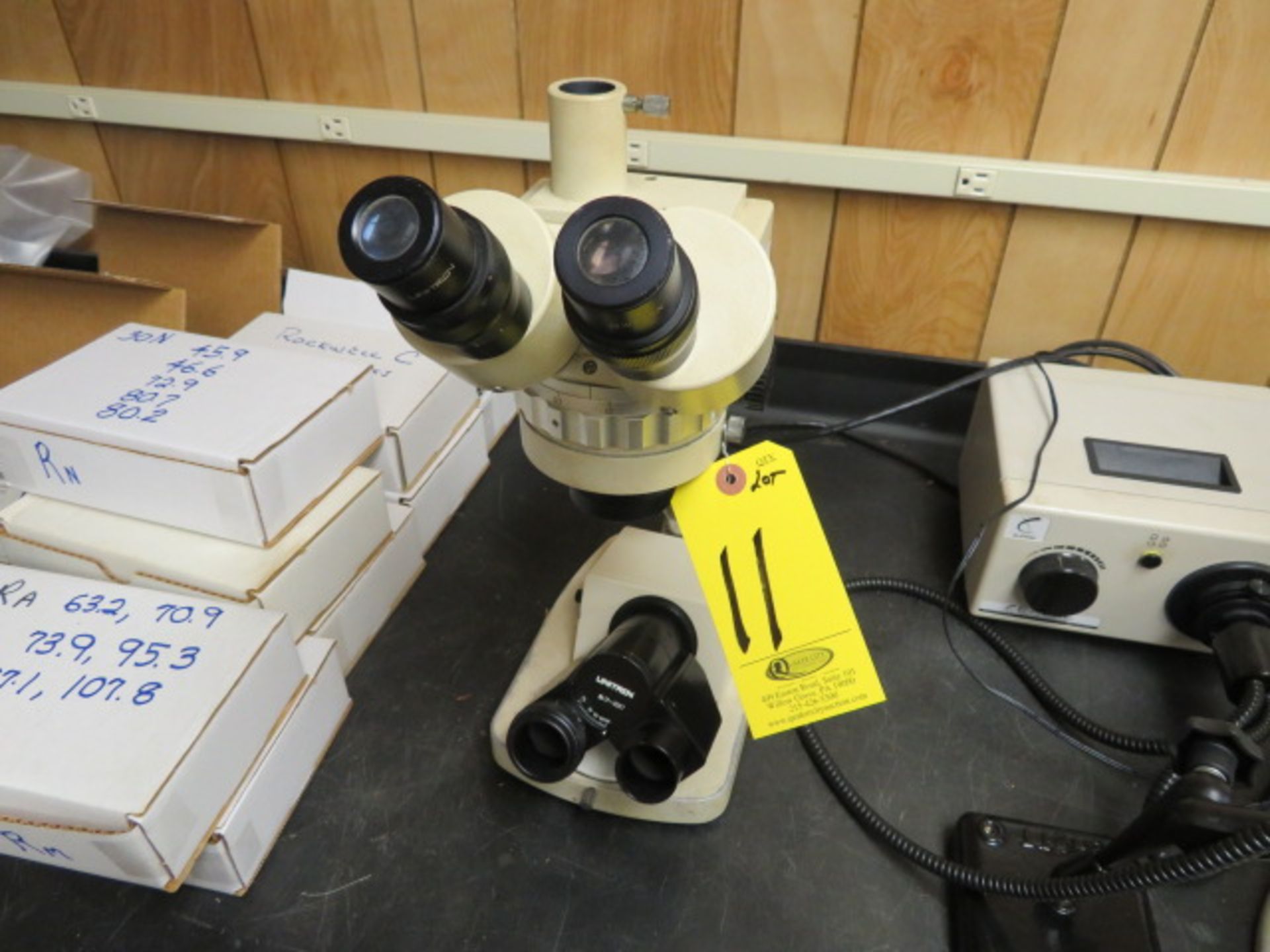 UNITRON ZST MICROSCOPE W/ UNITRON OPTIC