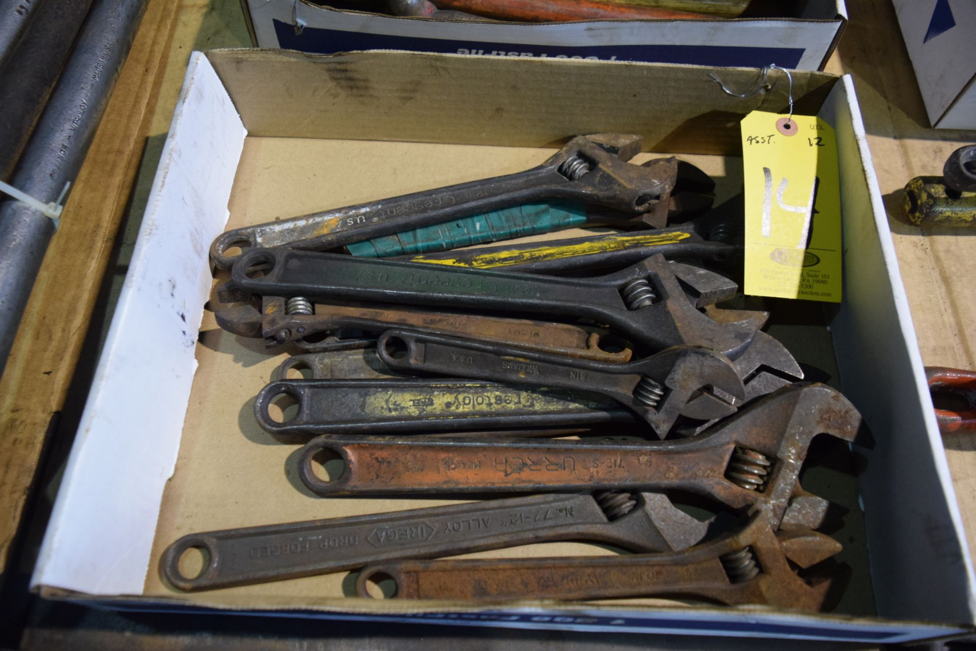 ASSORTED CRESCENT WRENCHES