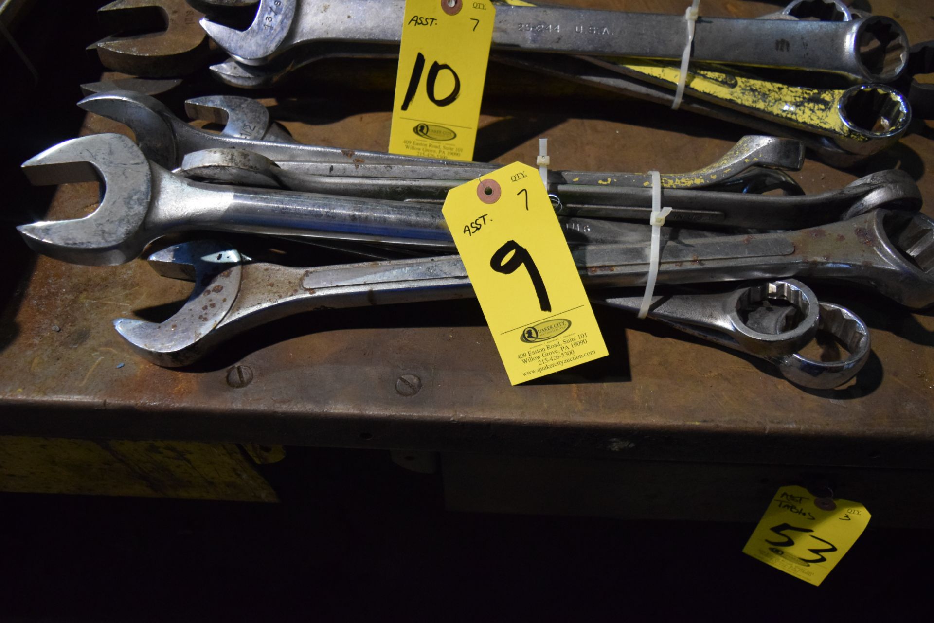 (7) ASSORTED WRENCHES