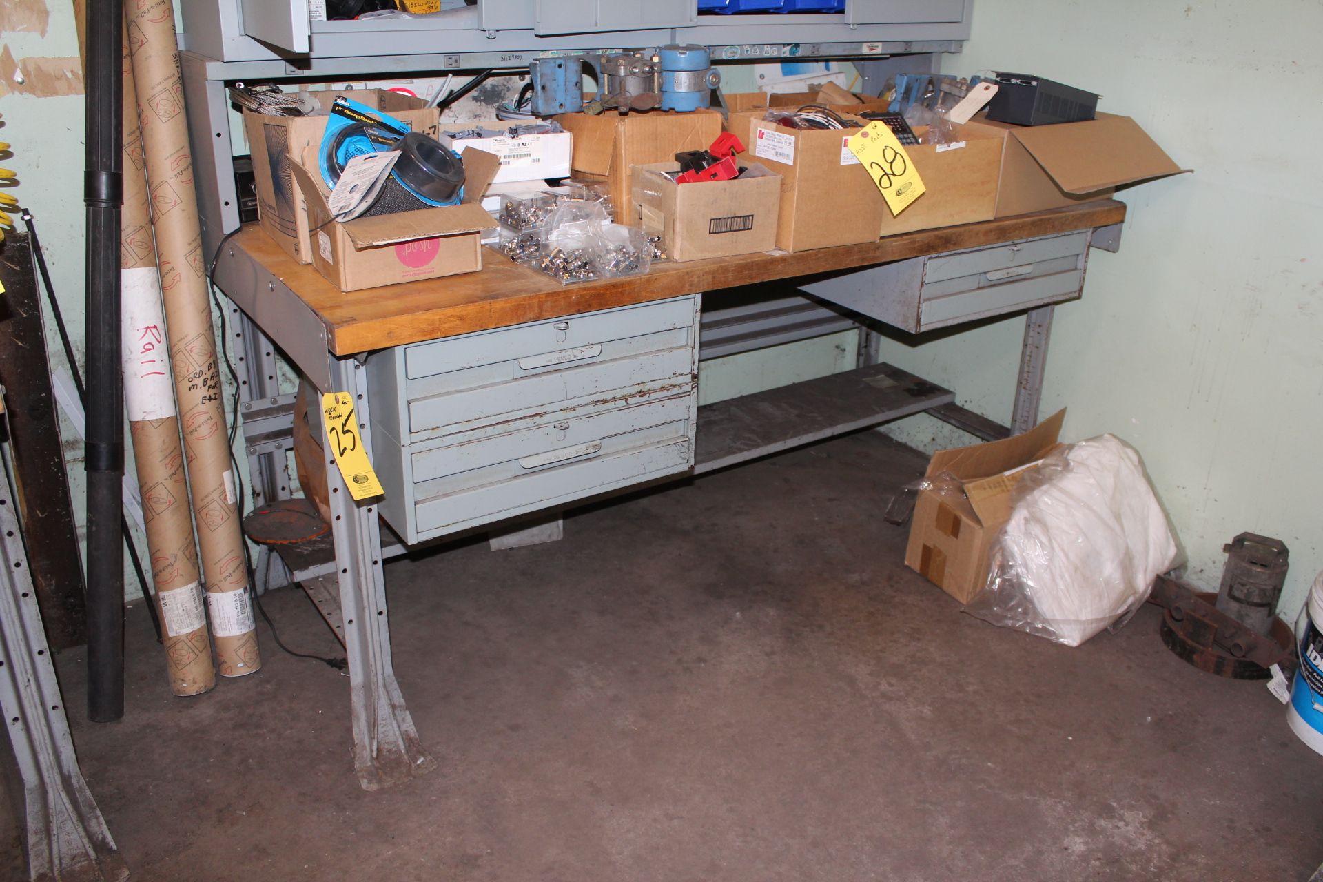 WORK BENCH -NO CONTENTS