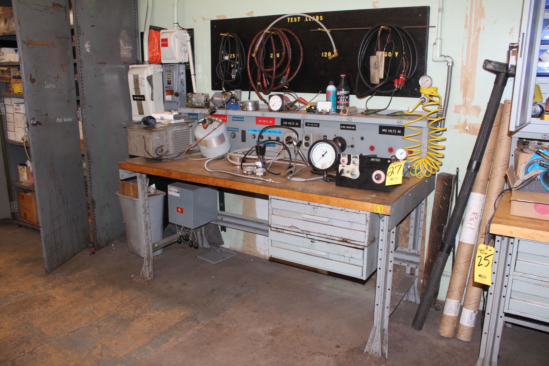 WORK BENCH & CONTENTS