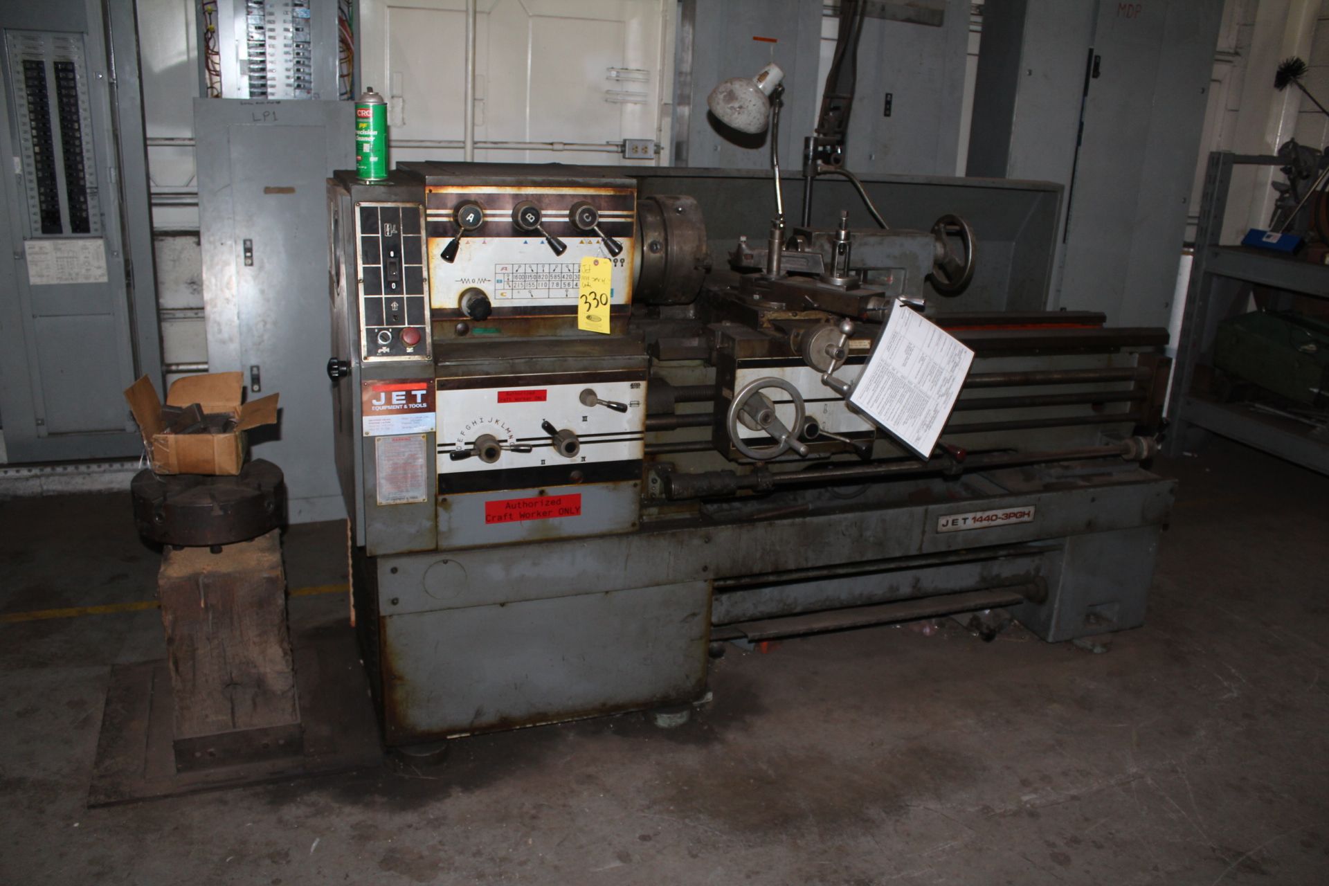 JET 1440-3PGH ENGINE LATHE