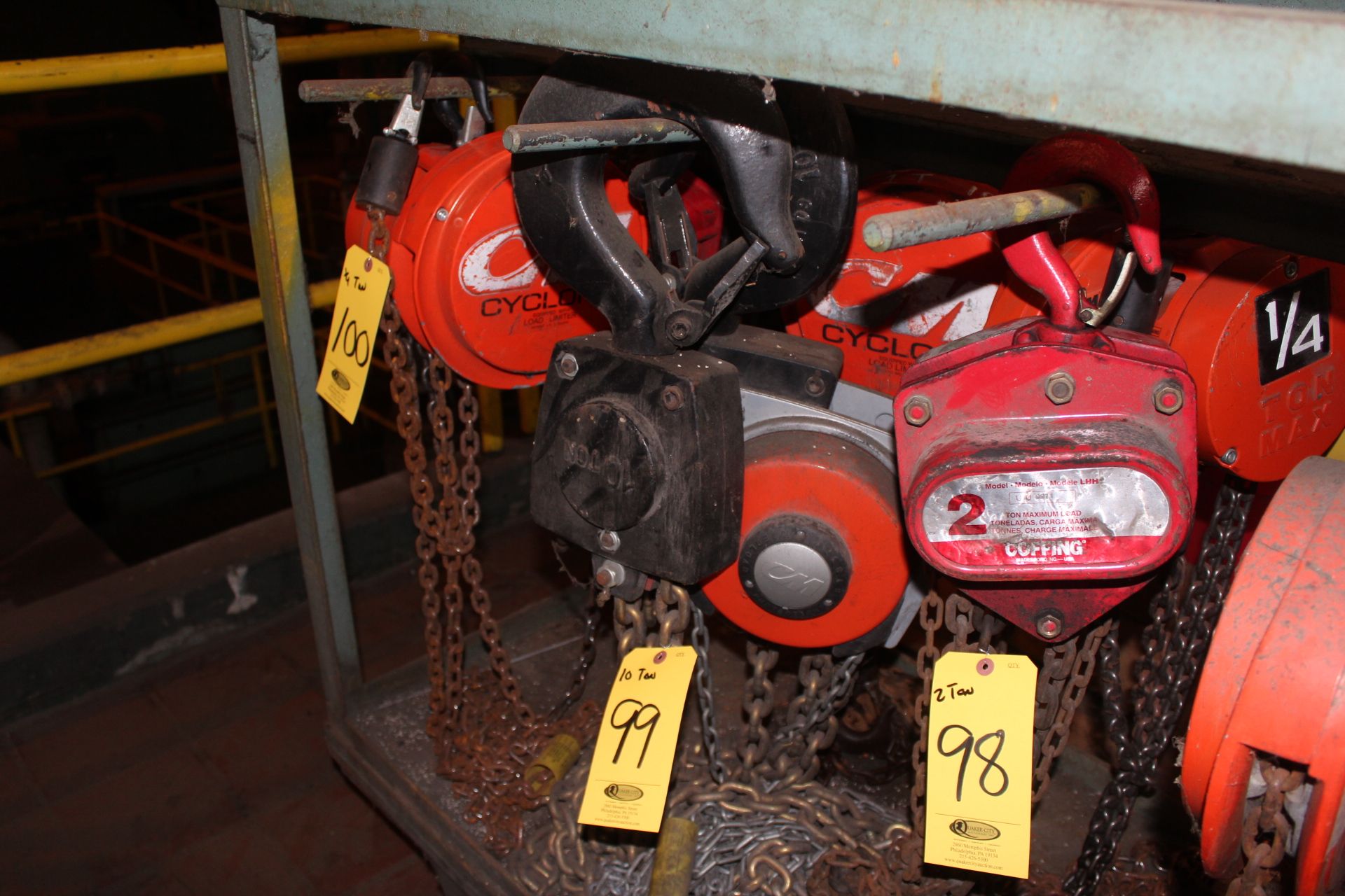 CM 10-TON CHAIN HOIST