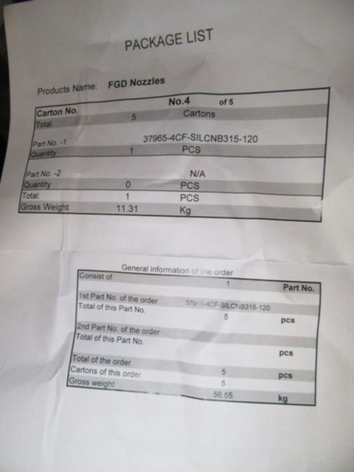 MILVACO 6 IN-300 LB VALVE - Image 4 of 4