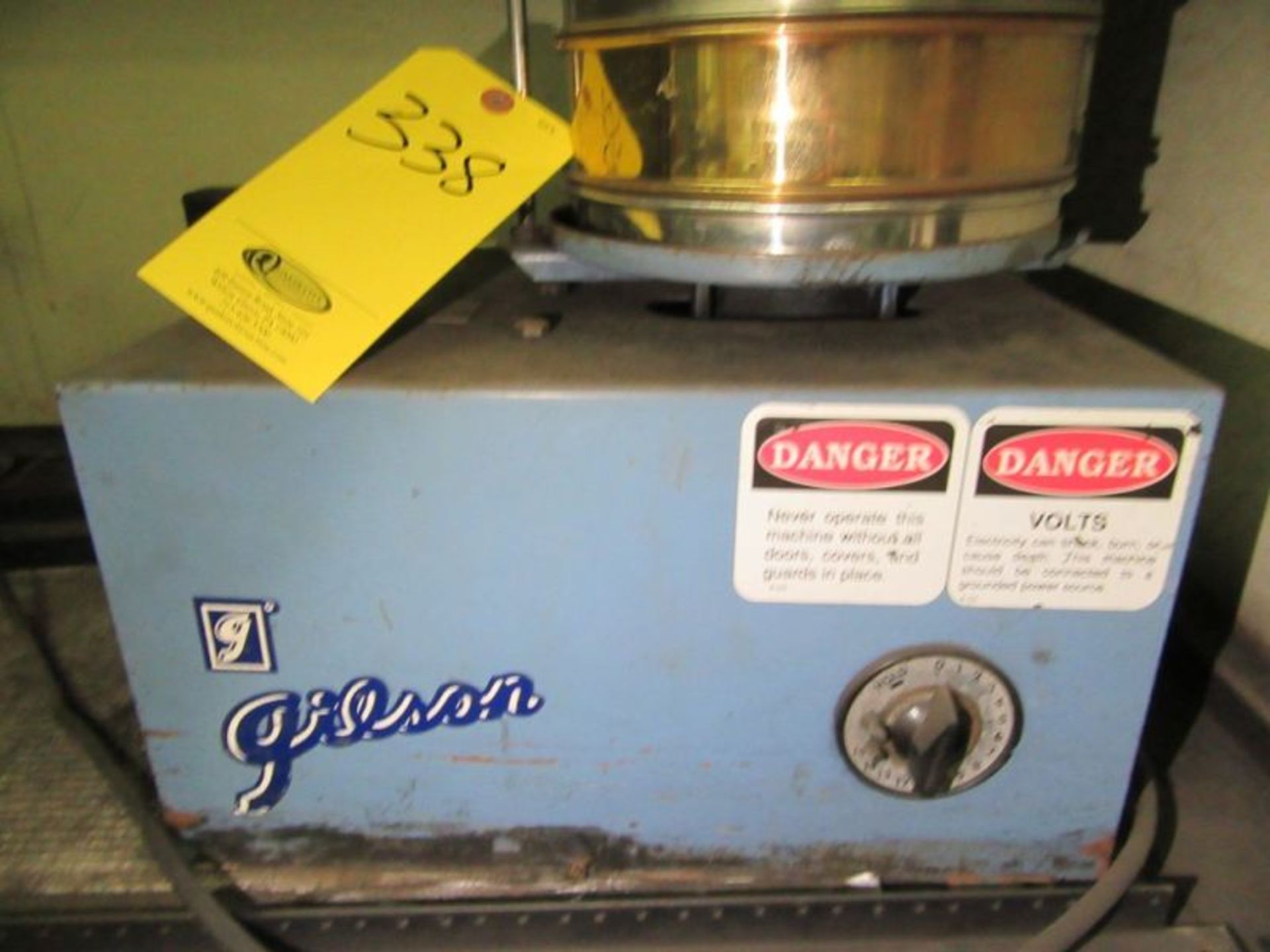 GILSON SIEVE TESTER MODEL SS15 SERIAL NO 3391 - Image 2 of 7