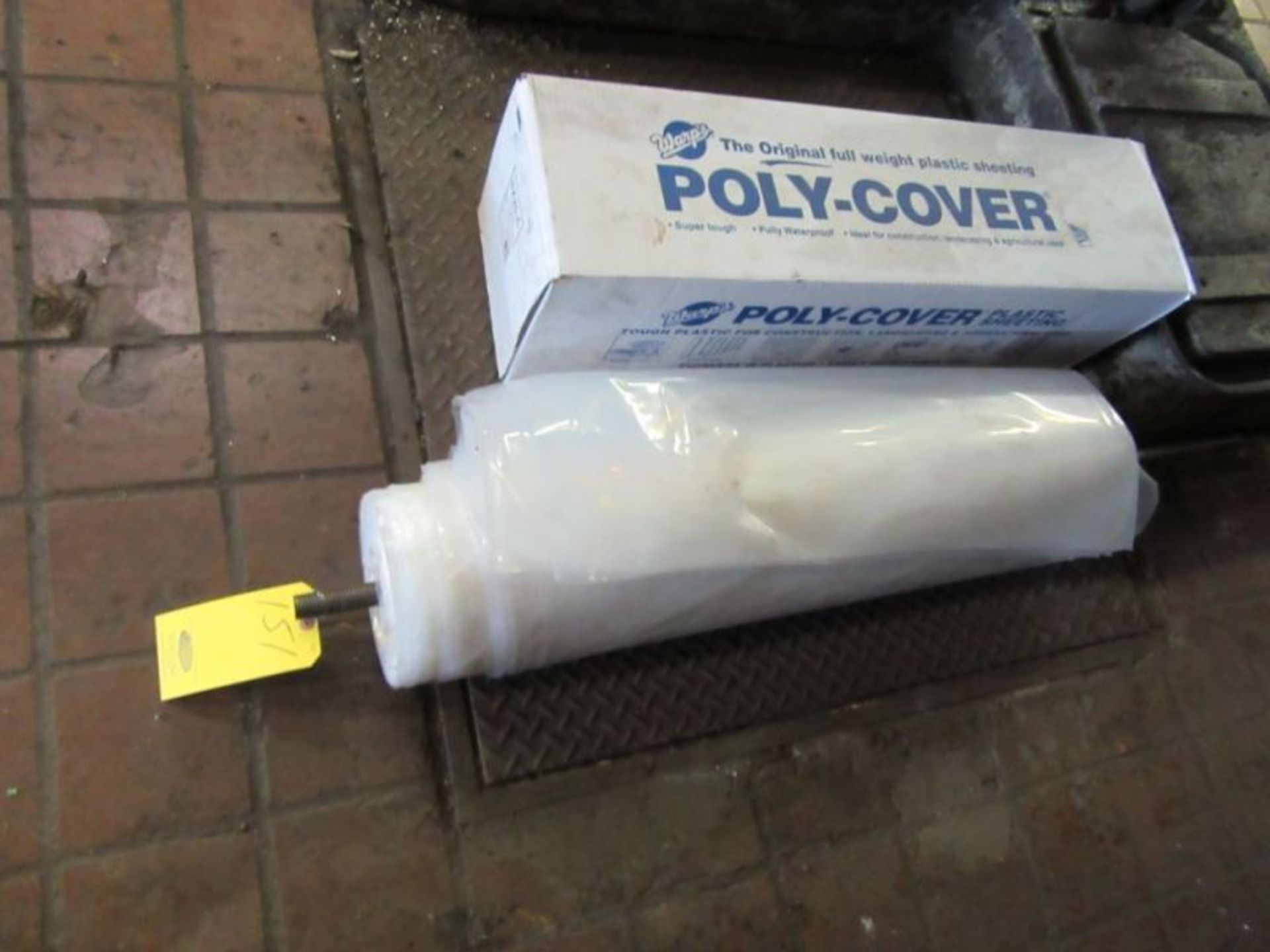 (2) ROLLS POLY COVER PLASTIC SHEETING