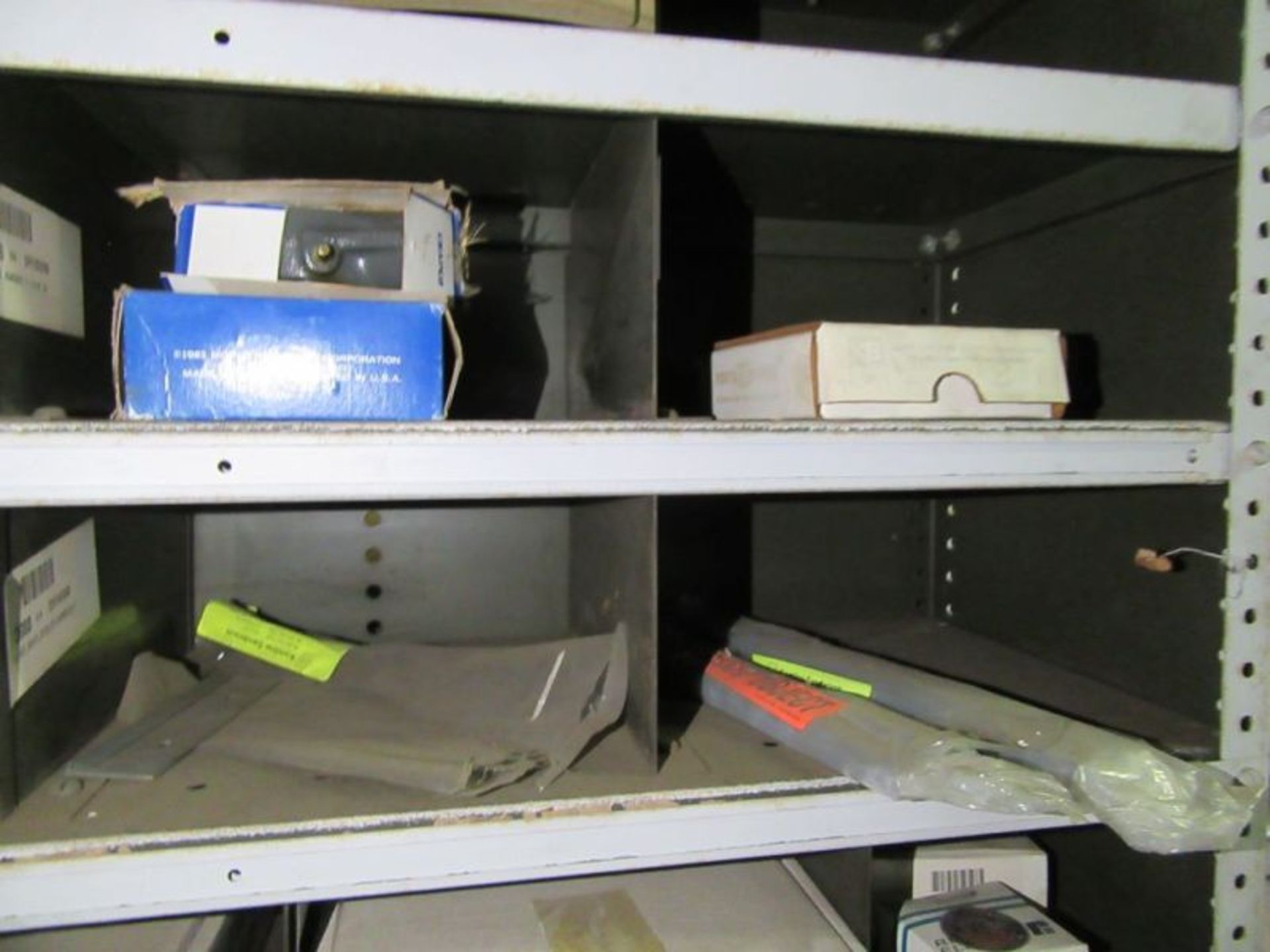 CONTENTS OF 5 SHELVES OF LINER PLATES, SKIRT CYLINDERS, VALVE MIST ELIMINATORS PARTS, ETC - Image 53 of 54