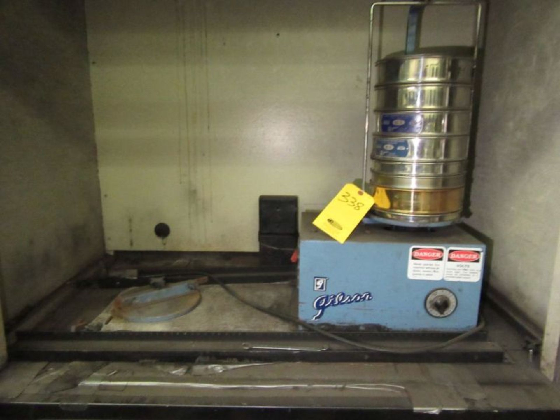 GILSON SIEVE TESTER MODEL SS15 SERIAL NO 3391