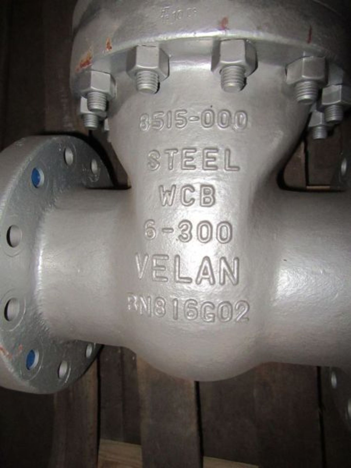 VELAN 6 IN-300 LB GATE VALVE - Image 3 of 3