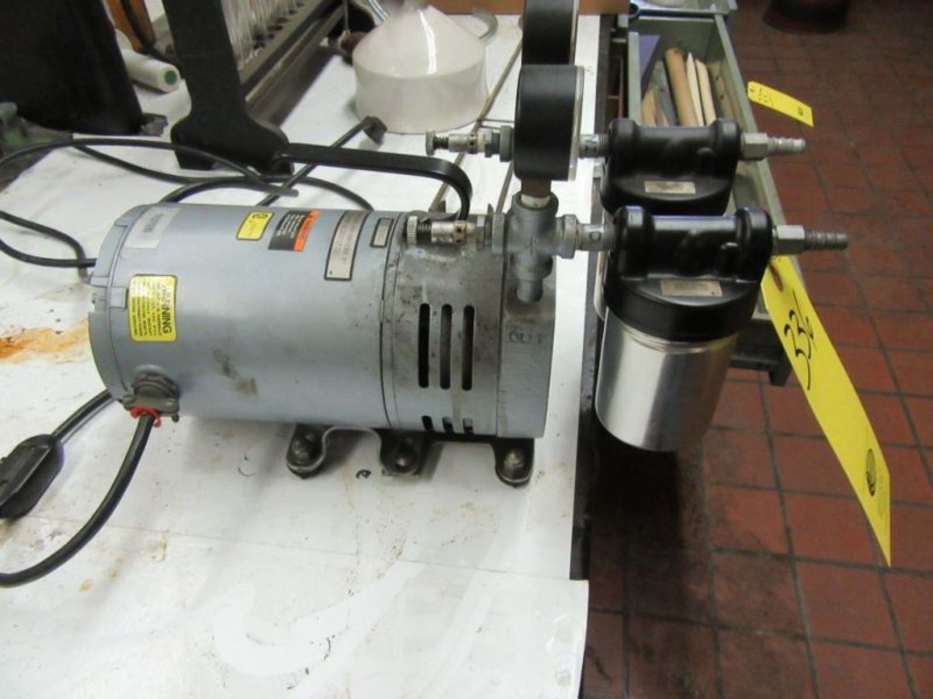 GE VACUUM PUMP. MODEL 5KH36KNA510X, 1/4 HP, 115/230 VOLT - Image 2 of 6