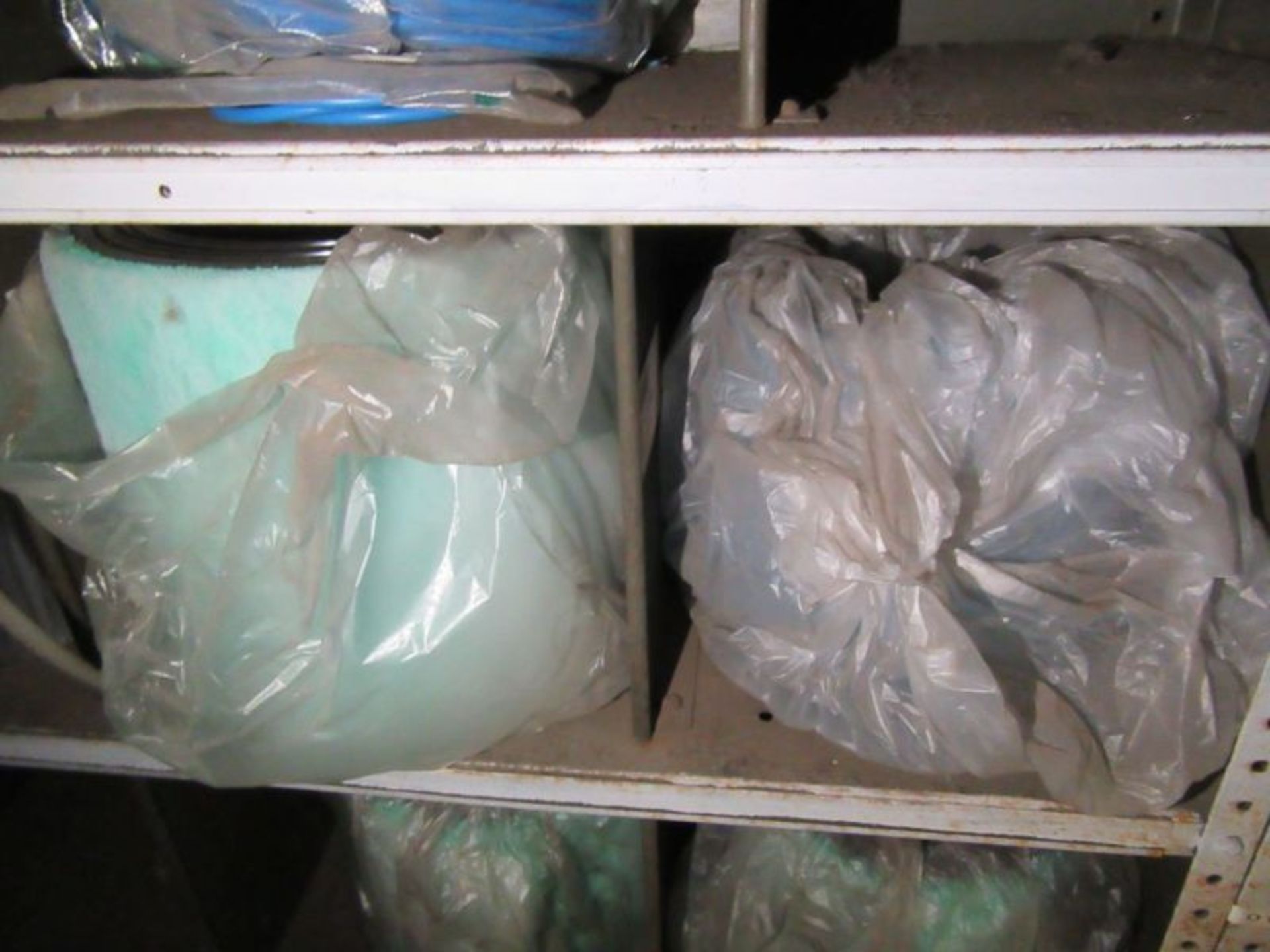 CONTENTS OF 5 SHELVES OF LINER PLATES, SKIRT CYLINDERS, VALVE MIST ELIMINATORS PARTS, ETC - Image 3 of 54