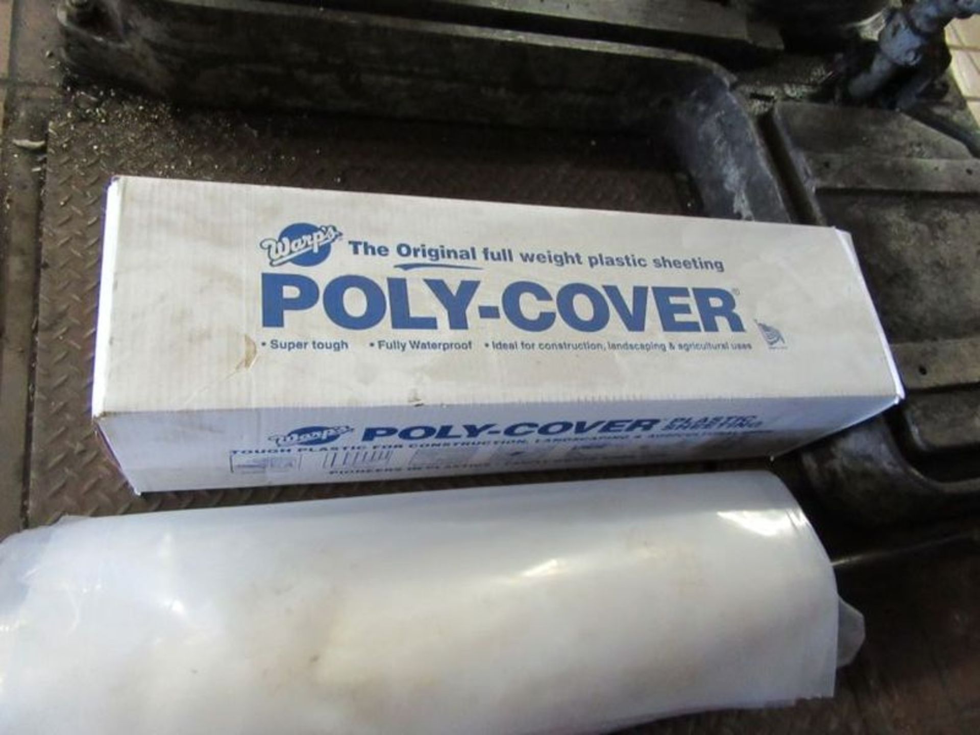 (2) ROLLS POLY COVER PLASTIC SHEETING - Image 4 of 4