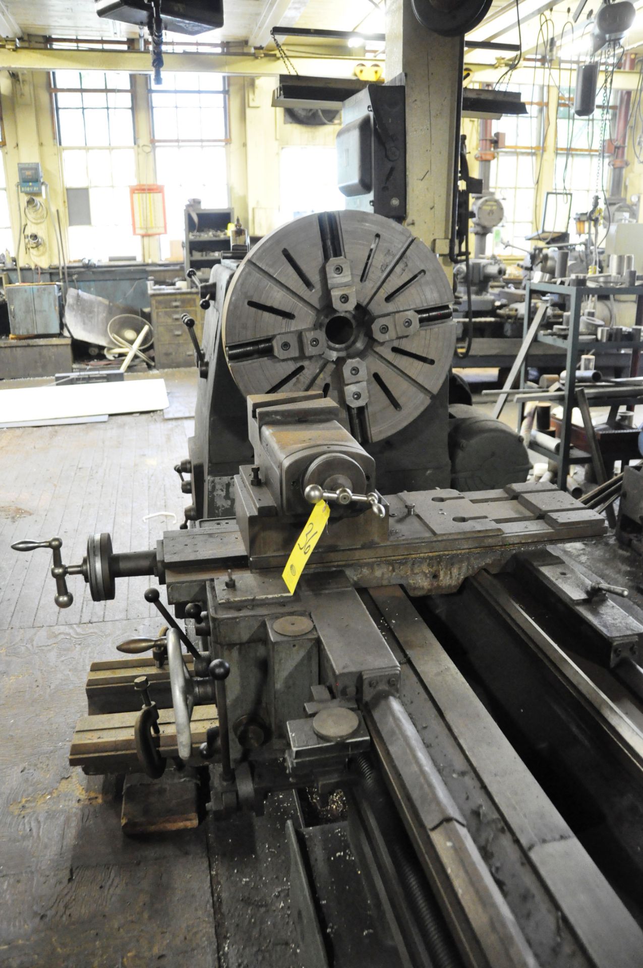 MEUSER GAP BED ENGINE LATHE, 32"/40" X 160", SN. NA, MODEL M4L-40086, 27"… - Image 4 of 7