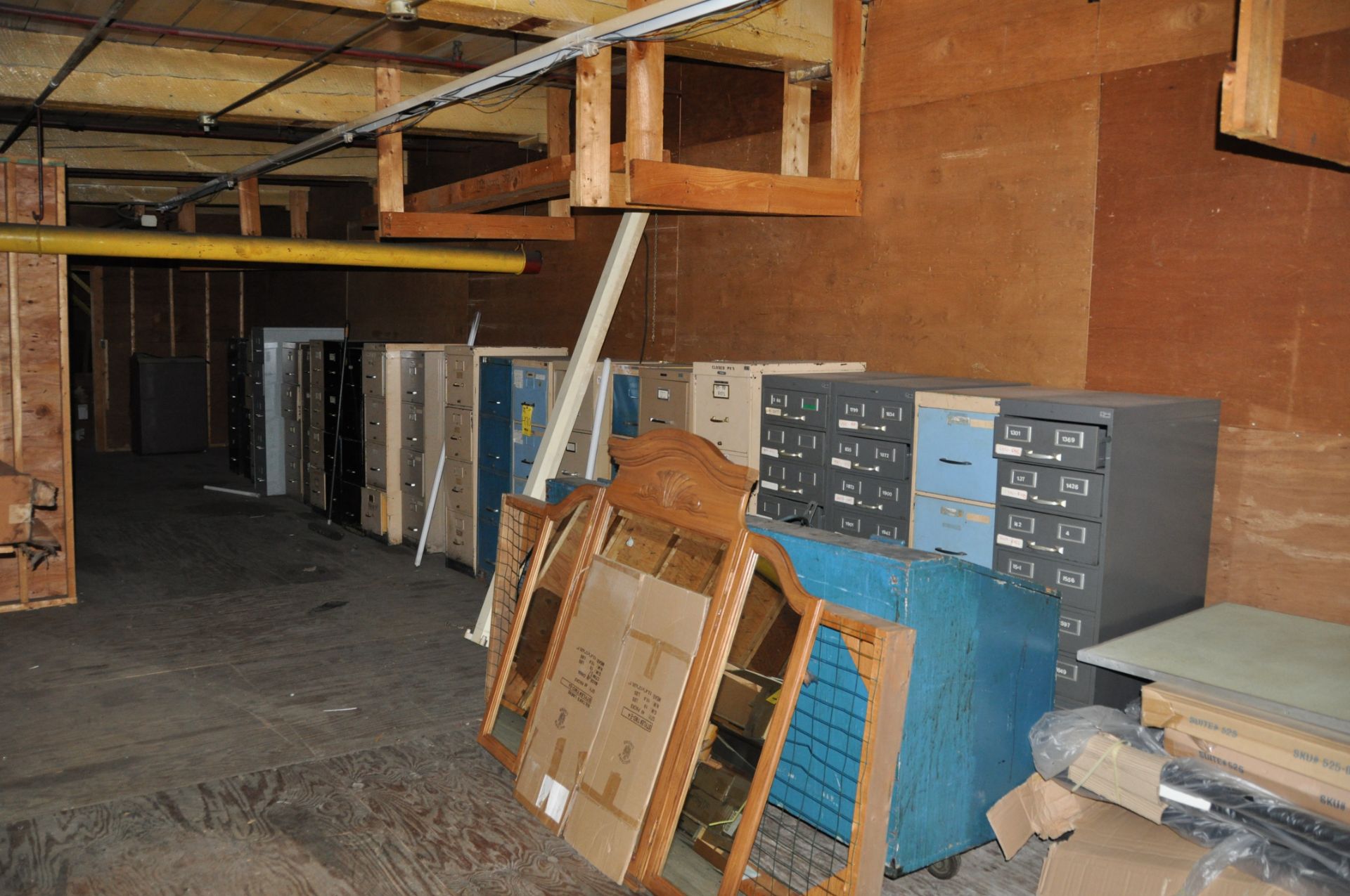 METAL FILE CABINETS ONLY FROM UPSTAIRS ROOM AREA - Image 3 of 3