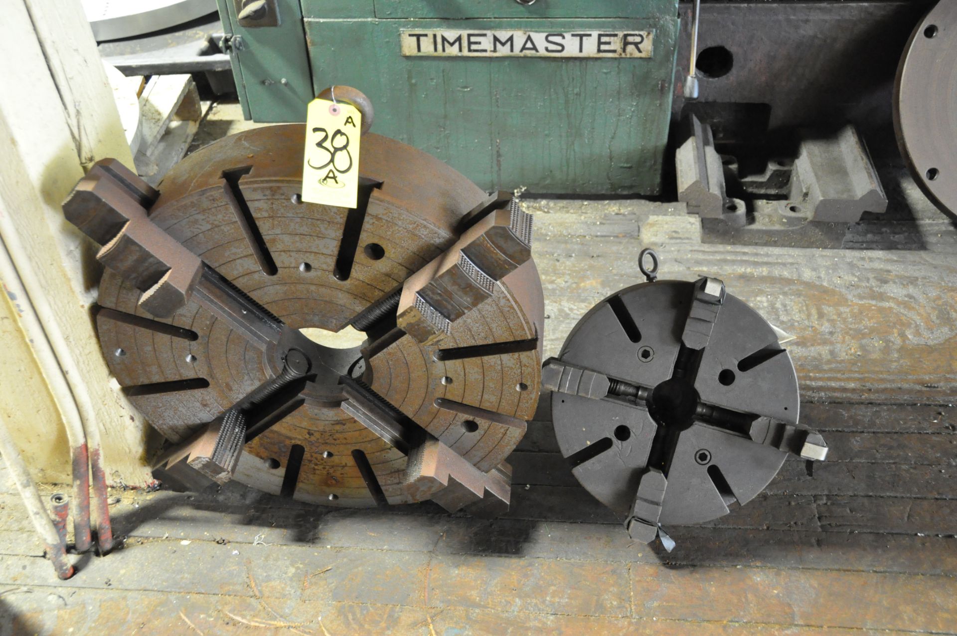 ASSORTED LATHE CHUCKS ALL WITH L1 SPINDLE NOSE: 13" 3 JAW CHUCK… - Image 2 of 2