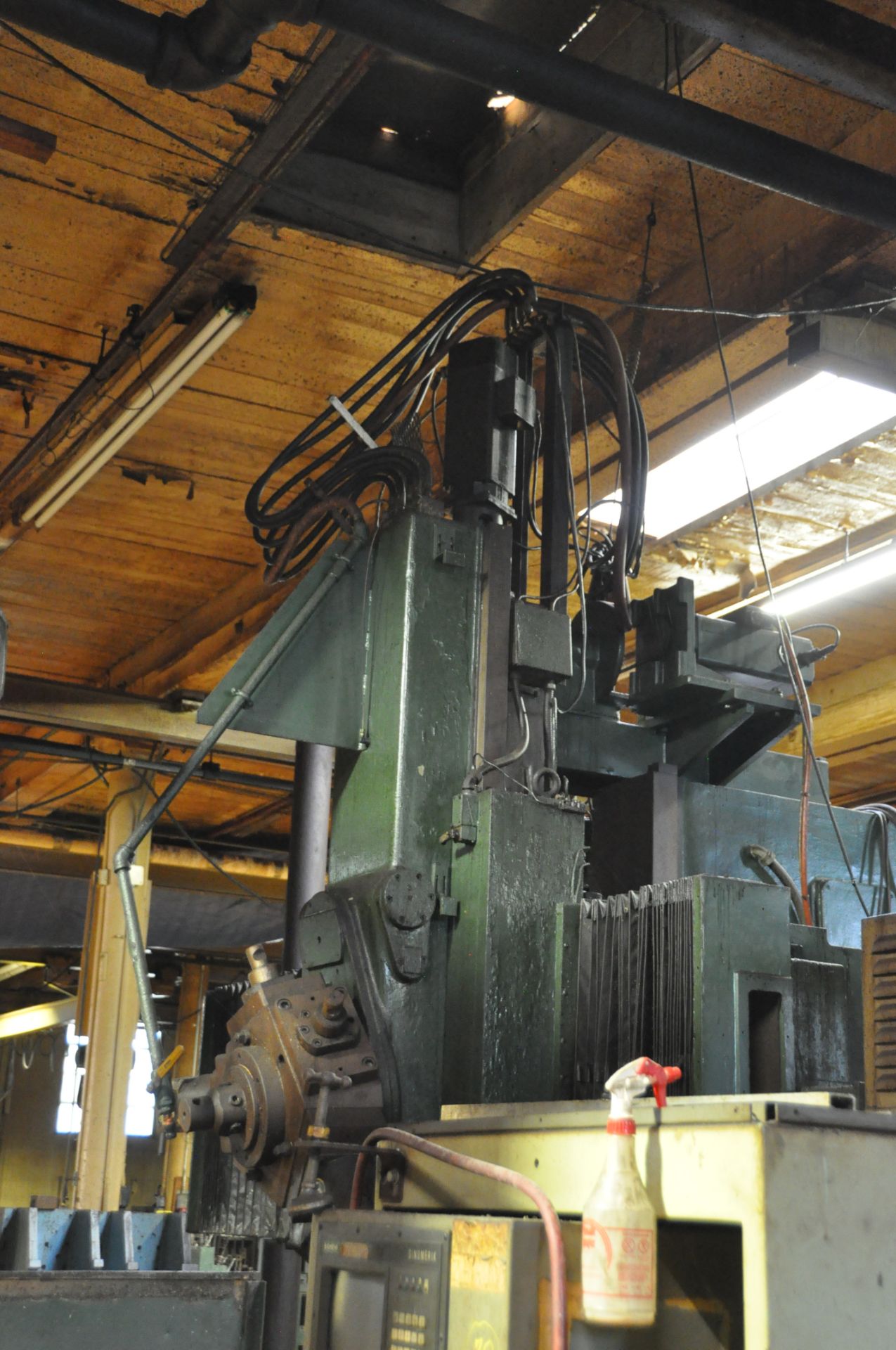 WEBSTER BENNETT CNC VERTICAL BORING MILL, 72" DIA. TABLE, 4 JAW CHUCK… - Image 4 of 8