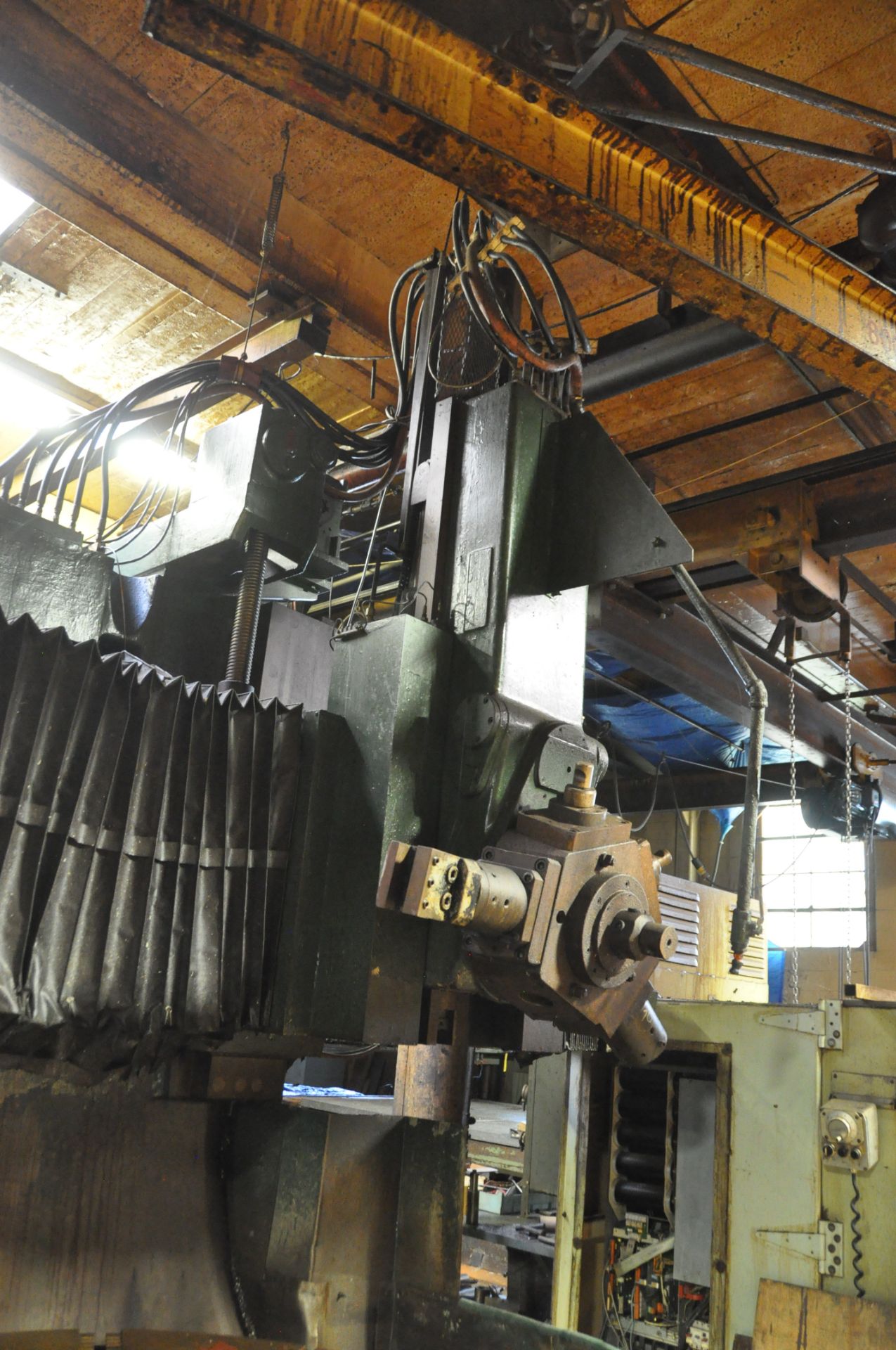 WEBSTER BENNETT CNC VERTICAL BORING MILL, 72" DIA. TABLE, 4 JAW CHUCK… - Image 3 of 8