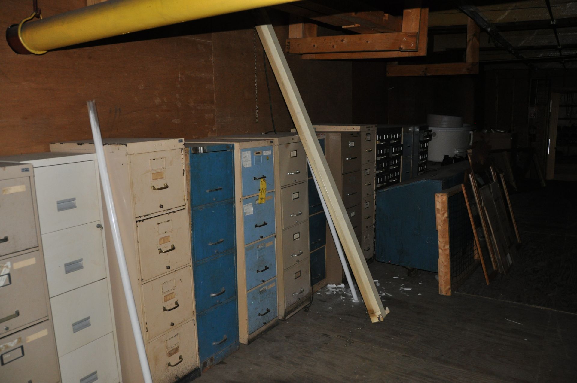 METAL FILE CABINETS ONLY FROM UPSTAIRS ROOM AREA - Image 2 of 3