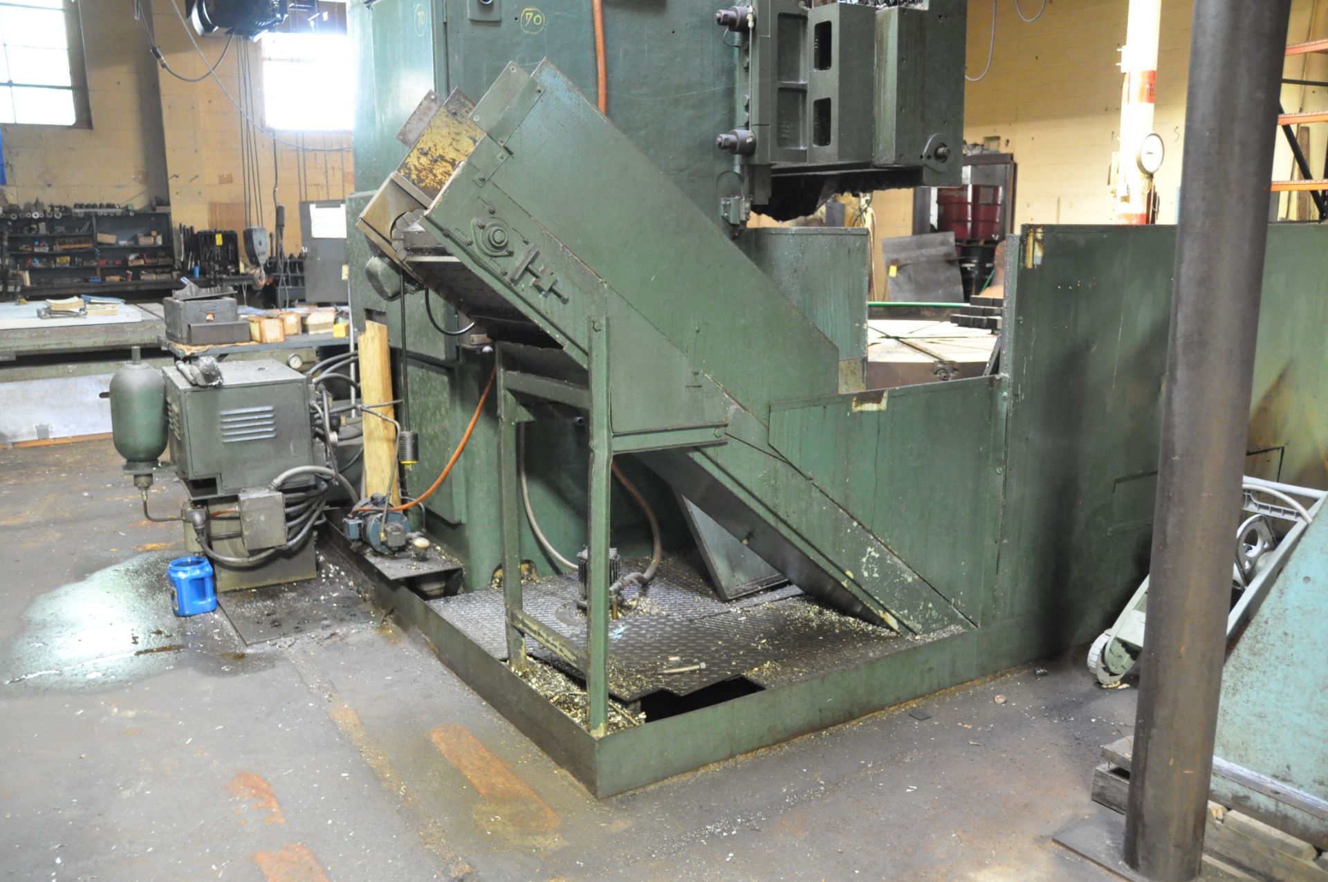 WEBSTER BENNETT CNC VERTICAL BORING MILL, 72" DIA. TABLE, 4 JAW CHUCK… - Image 8 of 8