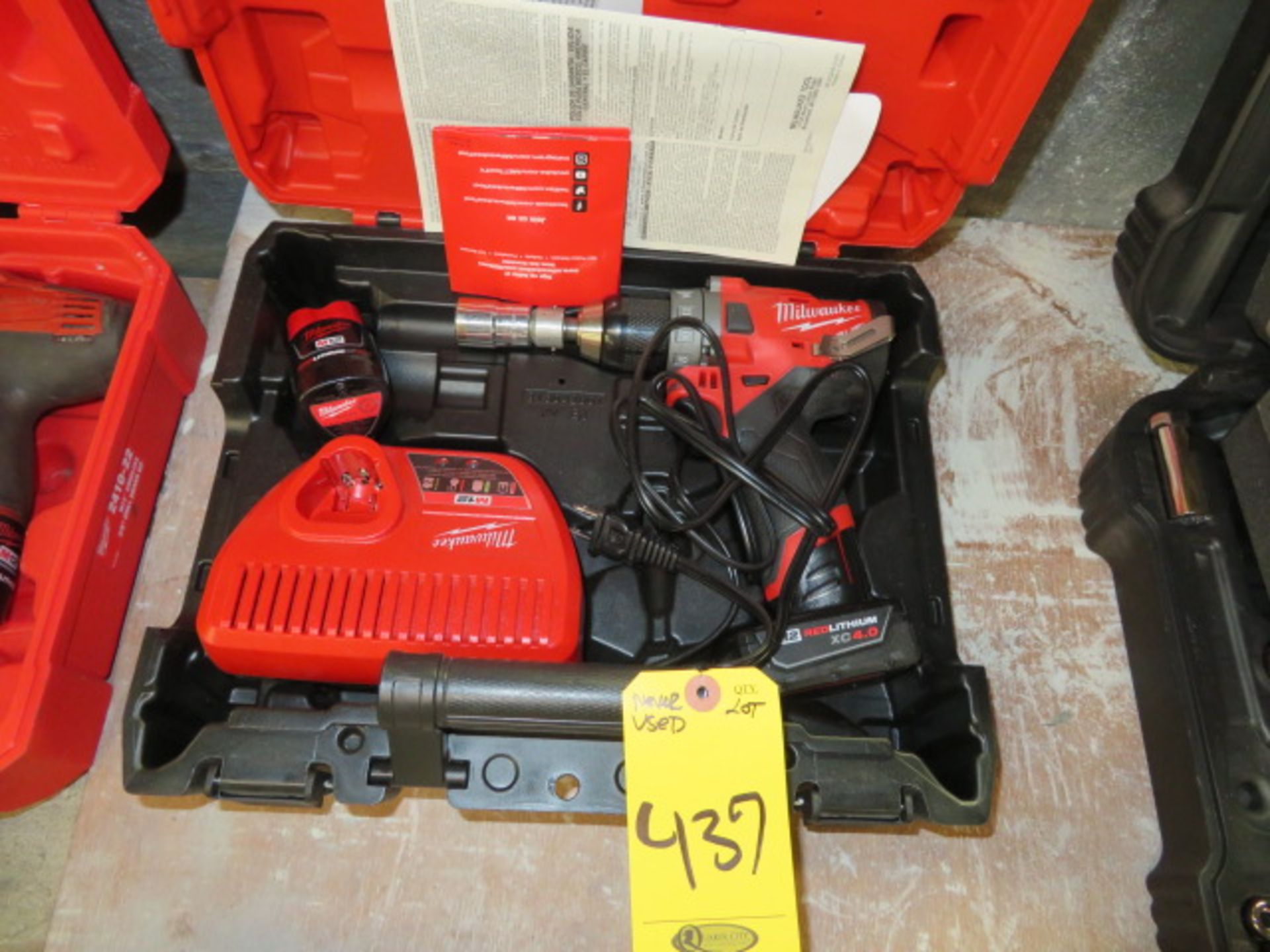 MILWAUKEE M12 CORDLESS TORQUE UNIT (NEVER USED)